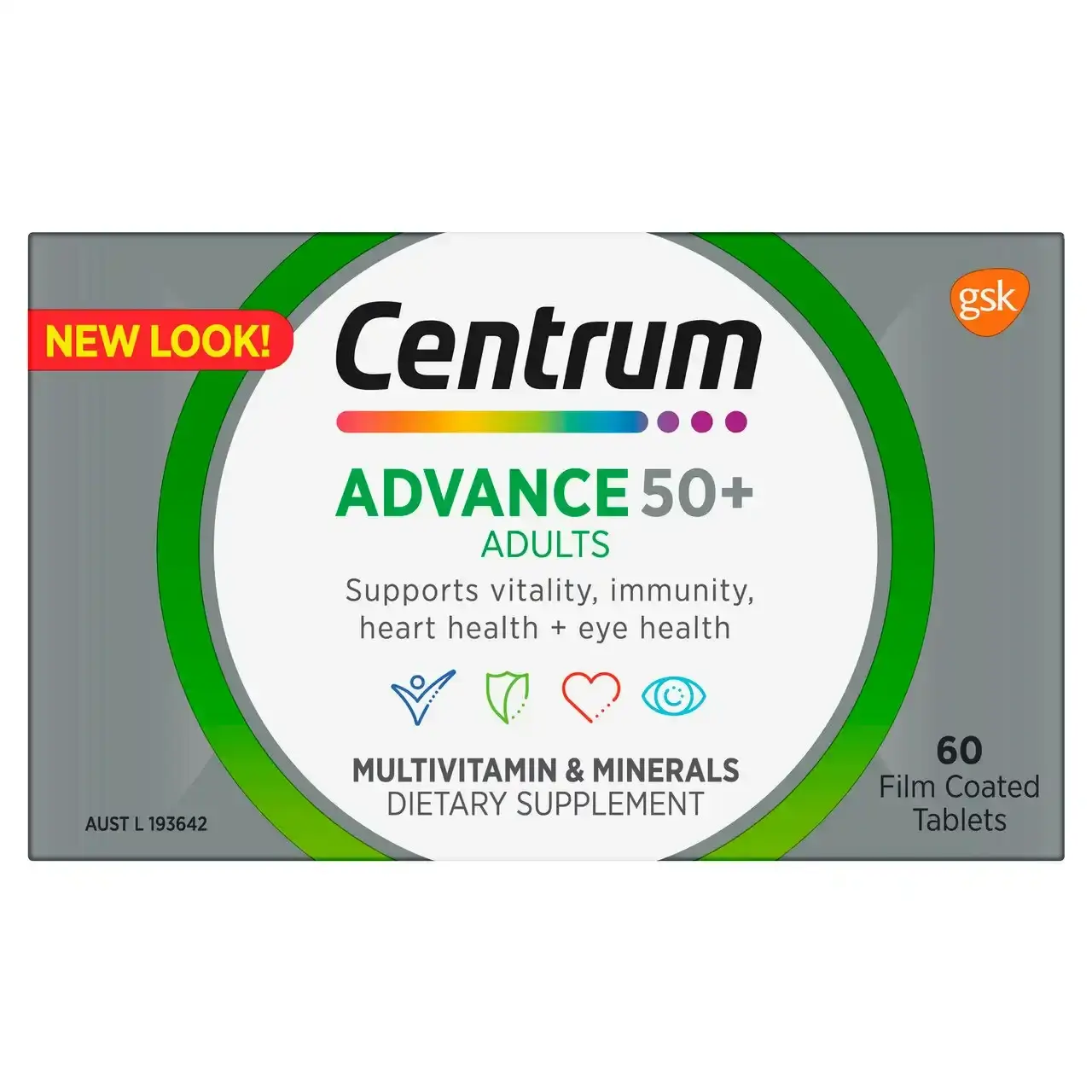 Centrum Advance 50+ Adults 60