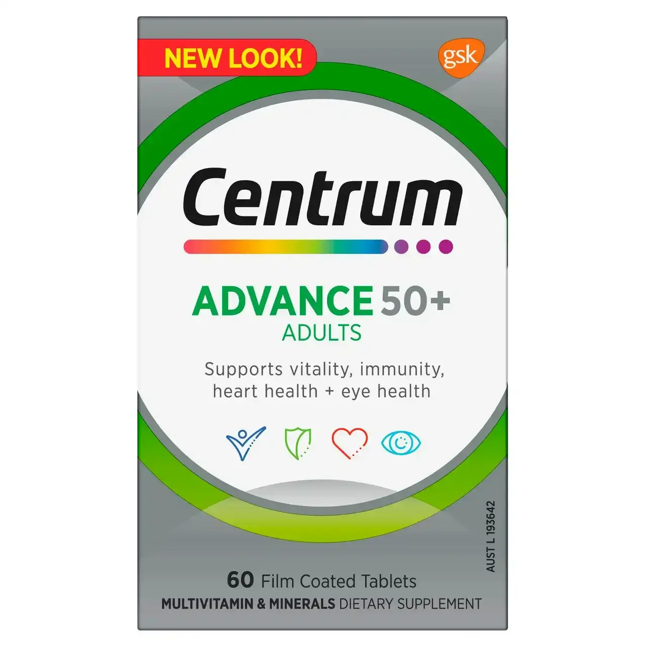 Centrum Advance 50+ Adults 60