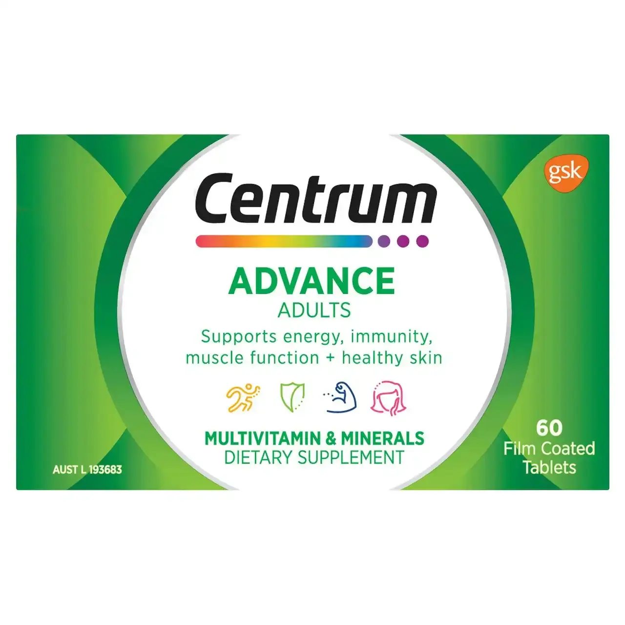 Centrum Advance Adults 60