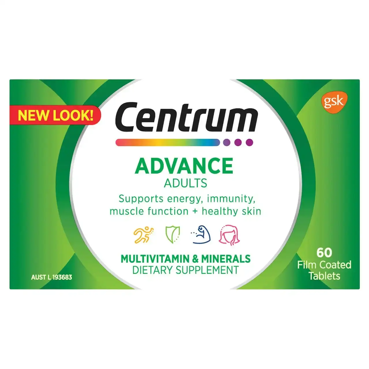 Centrum Advance Adults 60