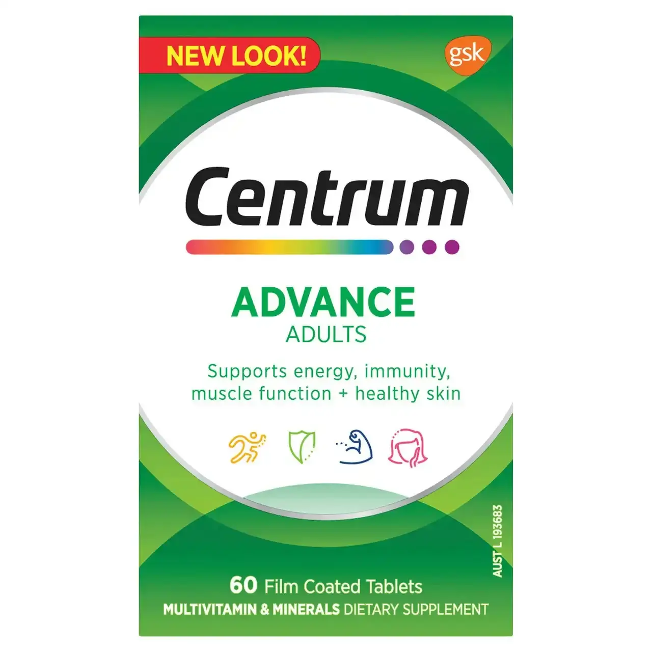 Centrum Advance Adults 60