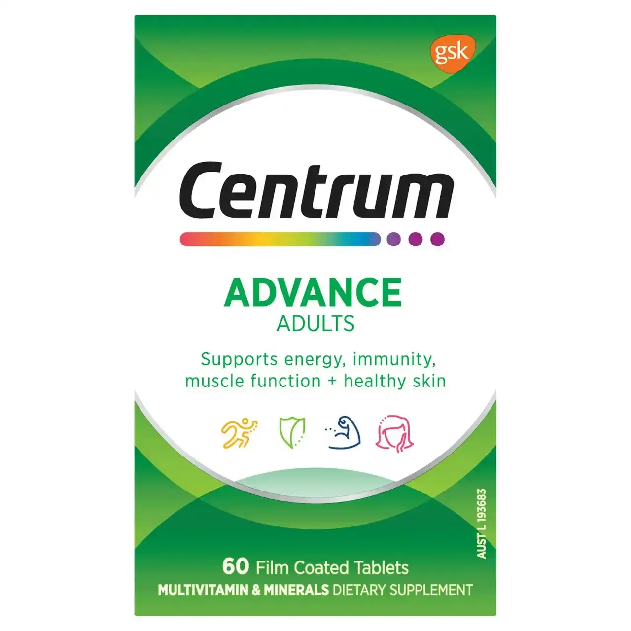 Centrum Advance Adults 60