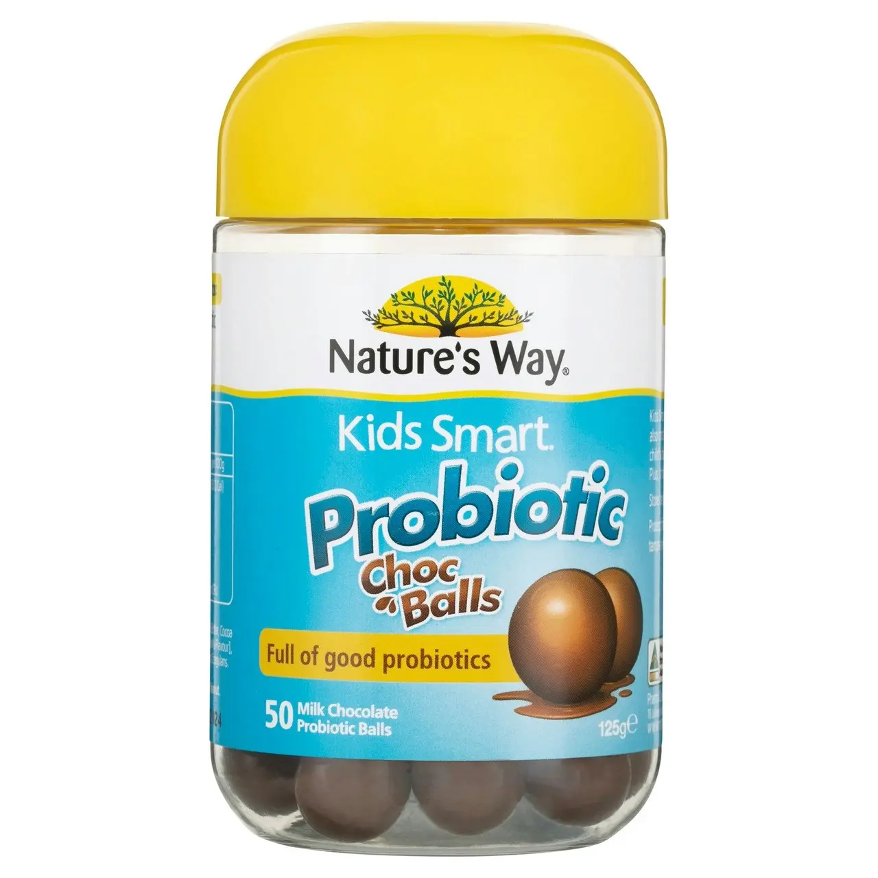 Nature's Way Kids Smart Probiotic Choc Balls 50 Choc Balls 125g