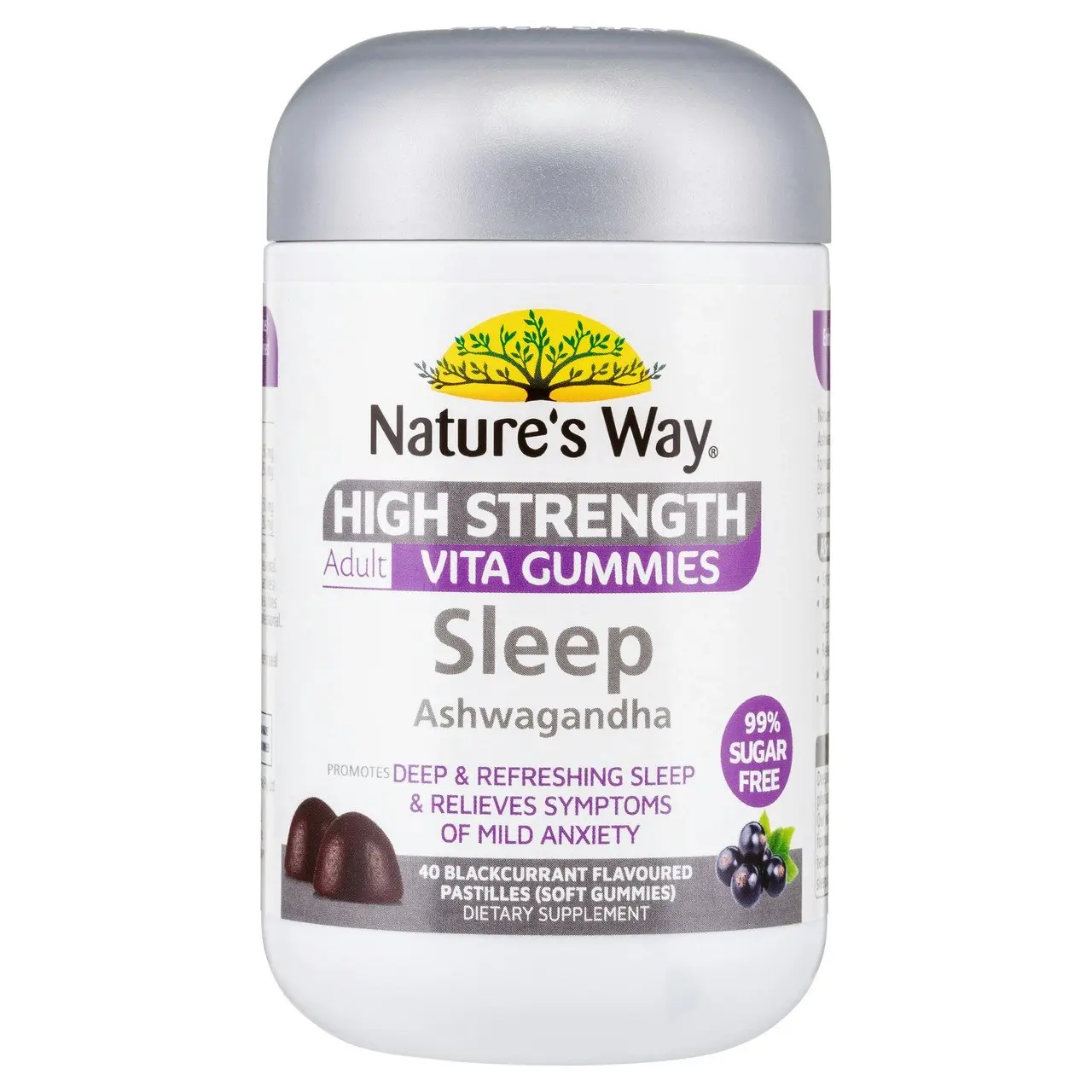 Nature's Way High Strength Adult Vita Gummies Sleep Ashwagandha 40's