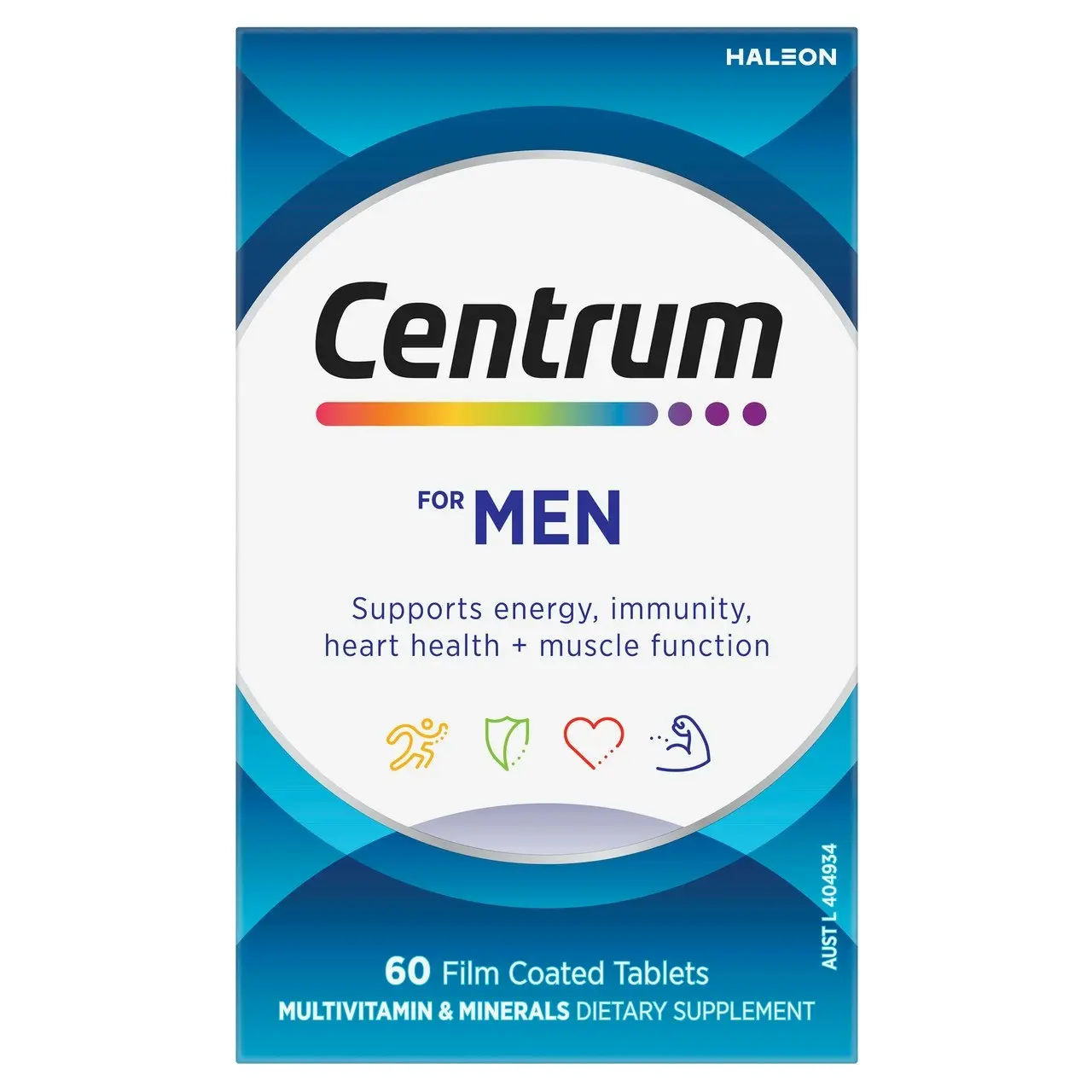 Centrum for Men 60 Film Coated Tablets