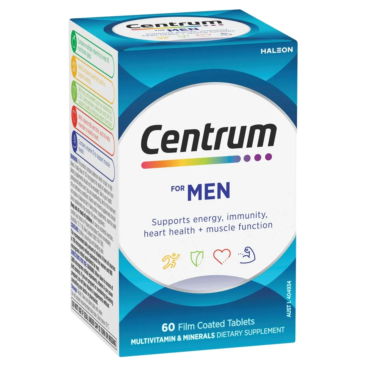 Centrum for Men 60 Film Coated Tablets