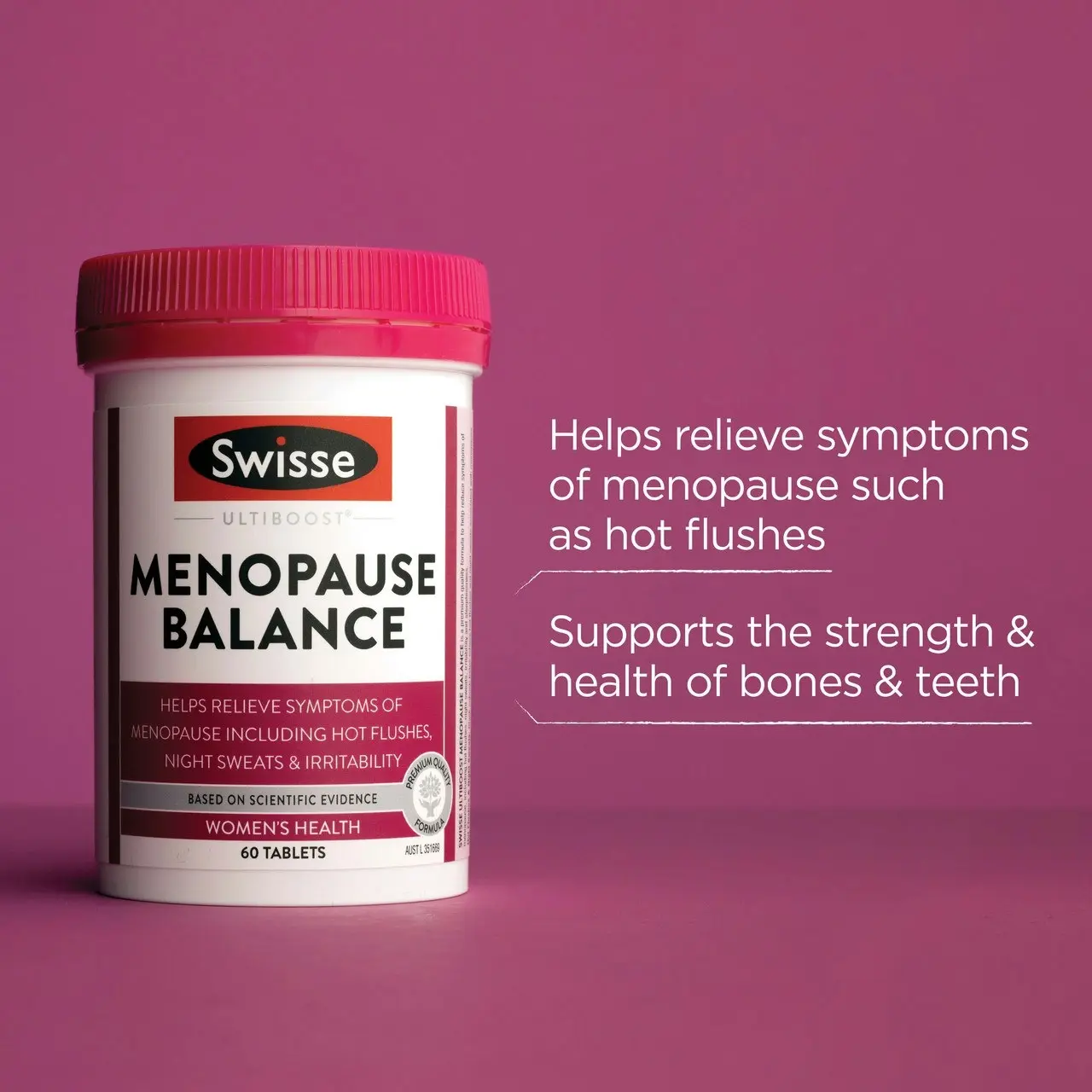 Swisse Ultiboost Menopause Balance 60 Tablets