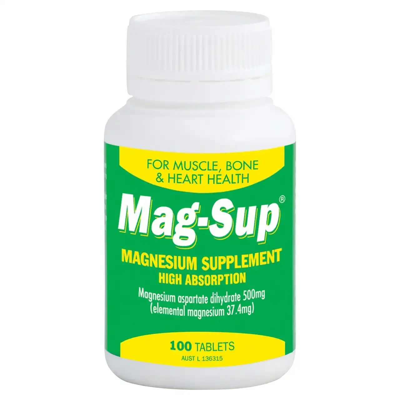 Mag-Sup 500mg tablets 100's