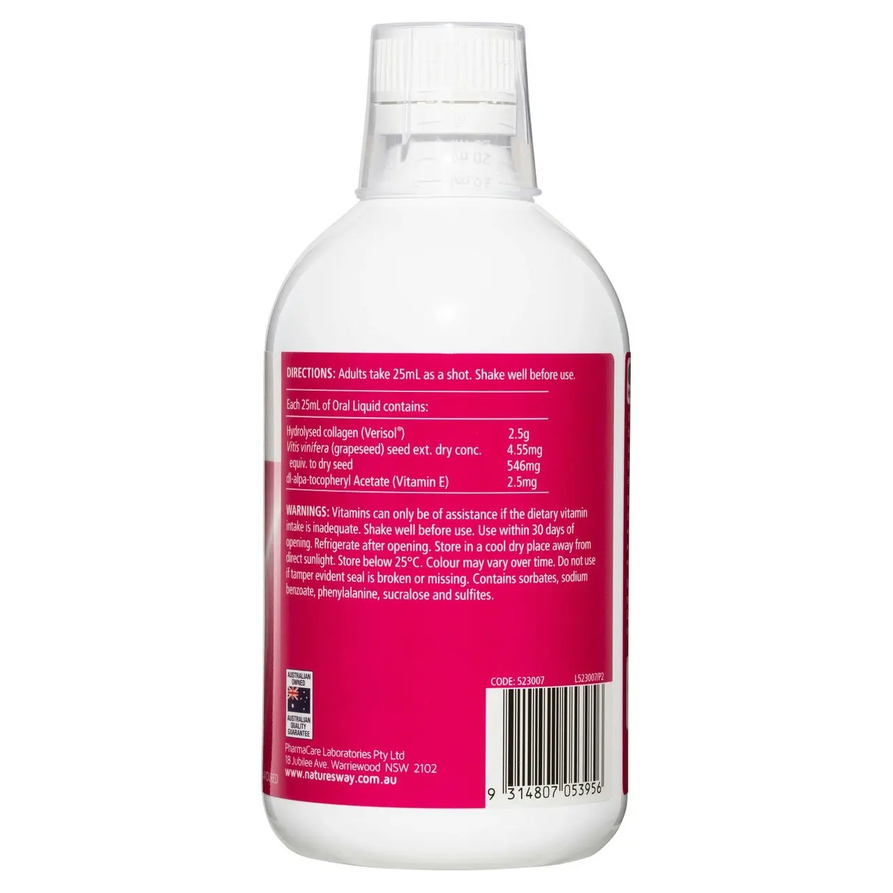 Nature's Way Beauty Collagen Liquid 500ml