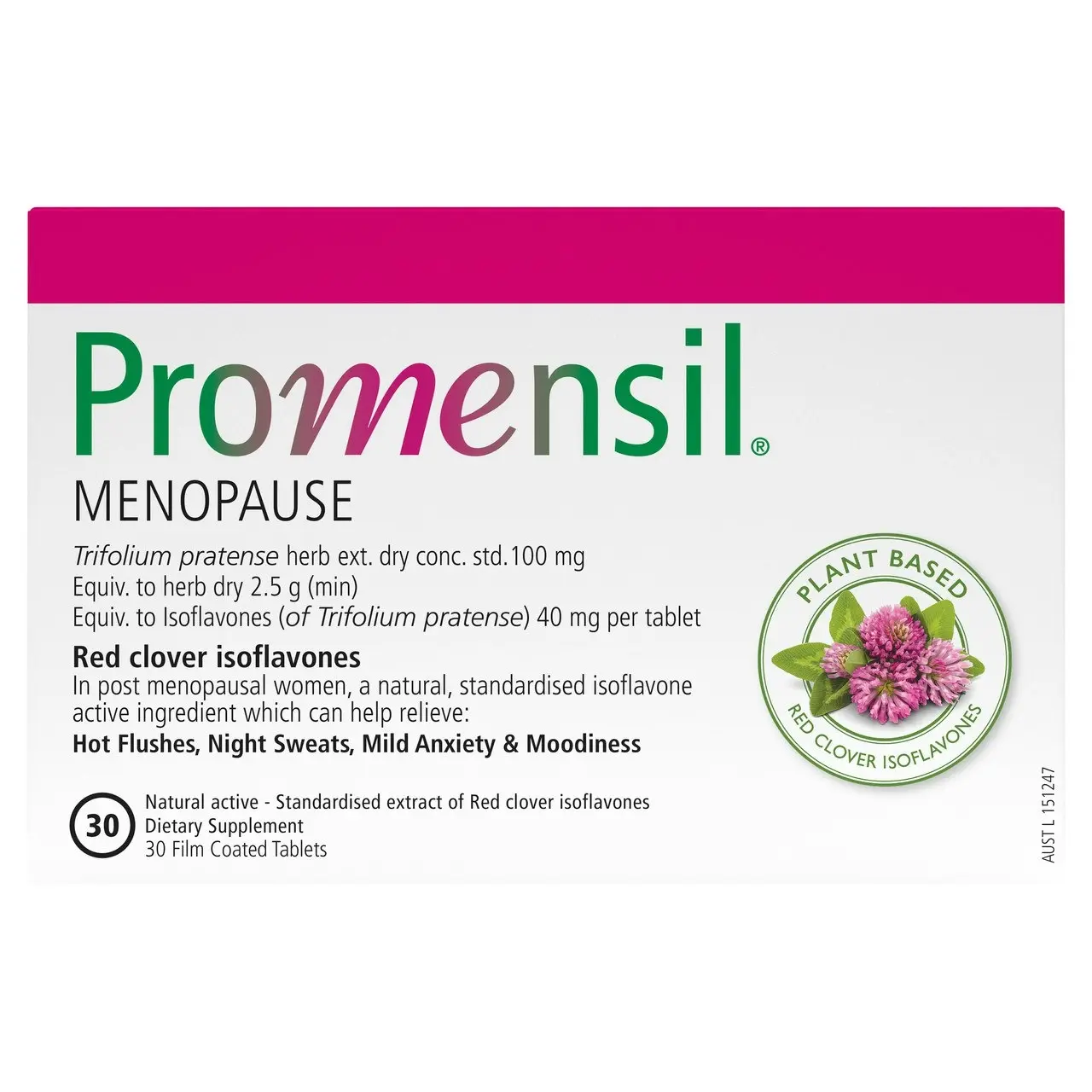 Promensil Menopause 30s