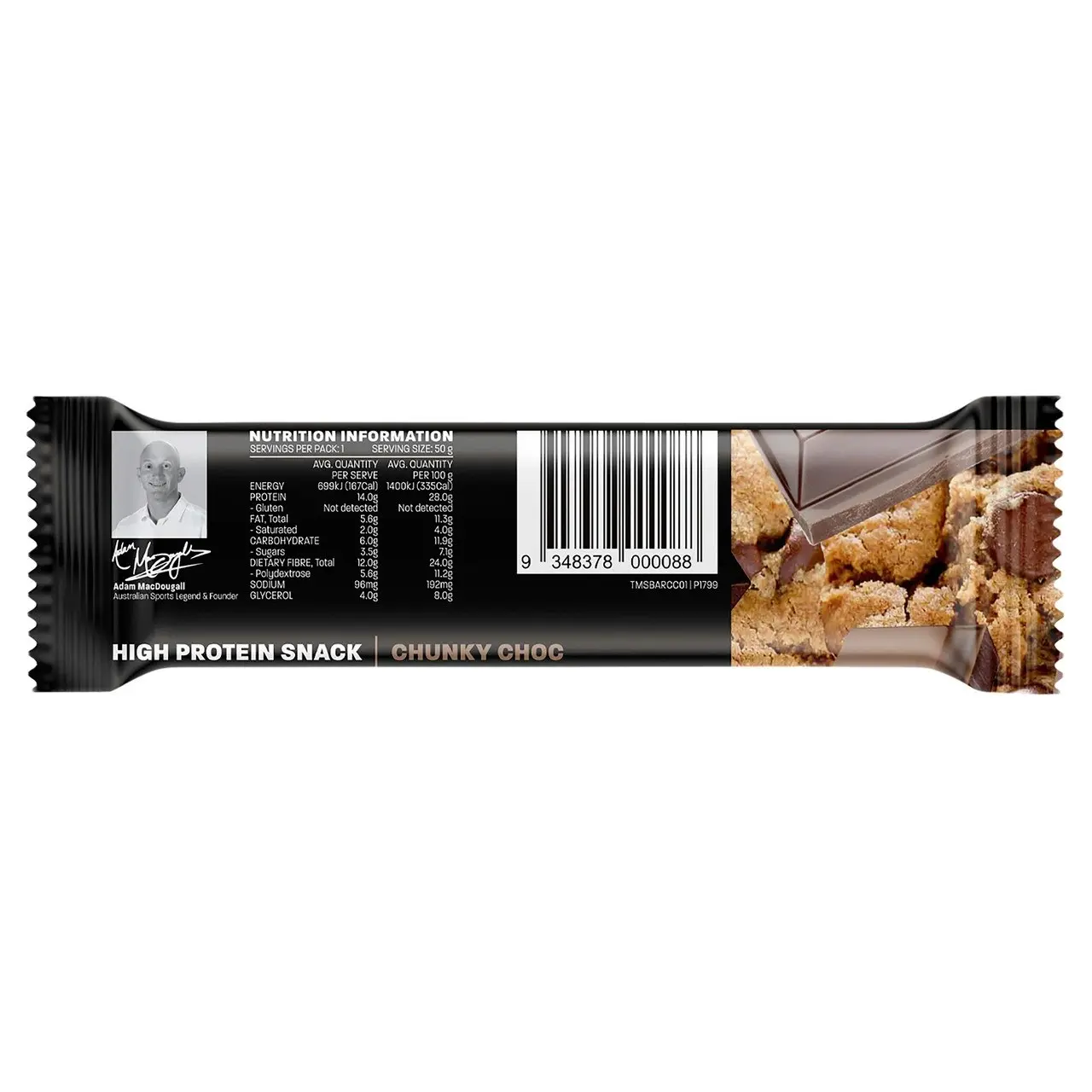 The Man Bar Chunky Choc 50g