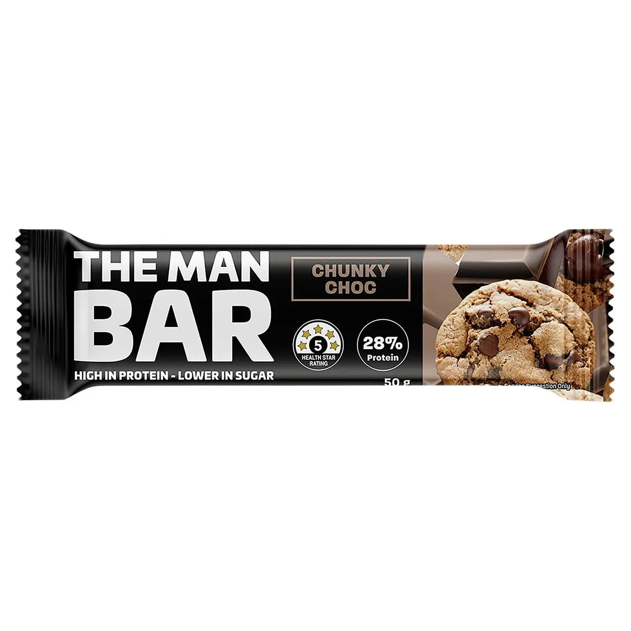 The Man Bar Chunky Choc 50g