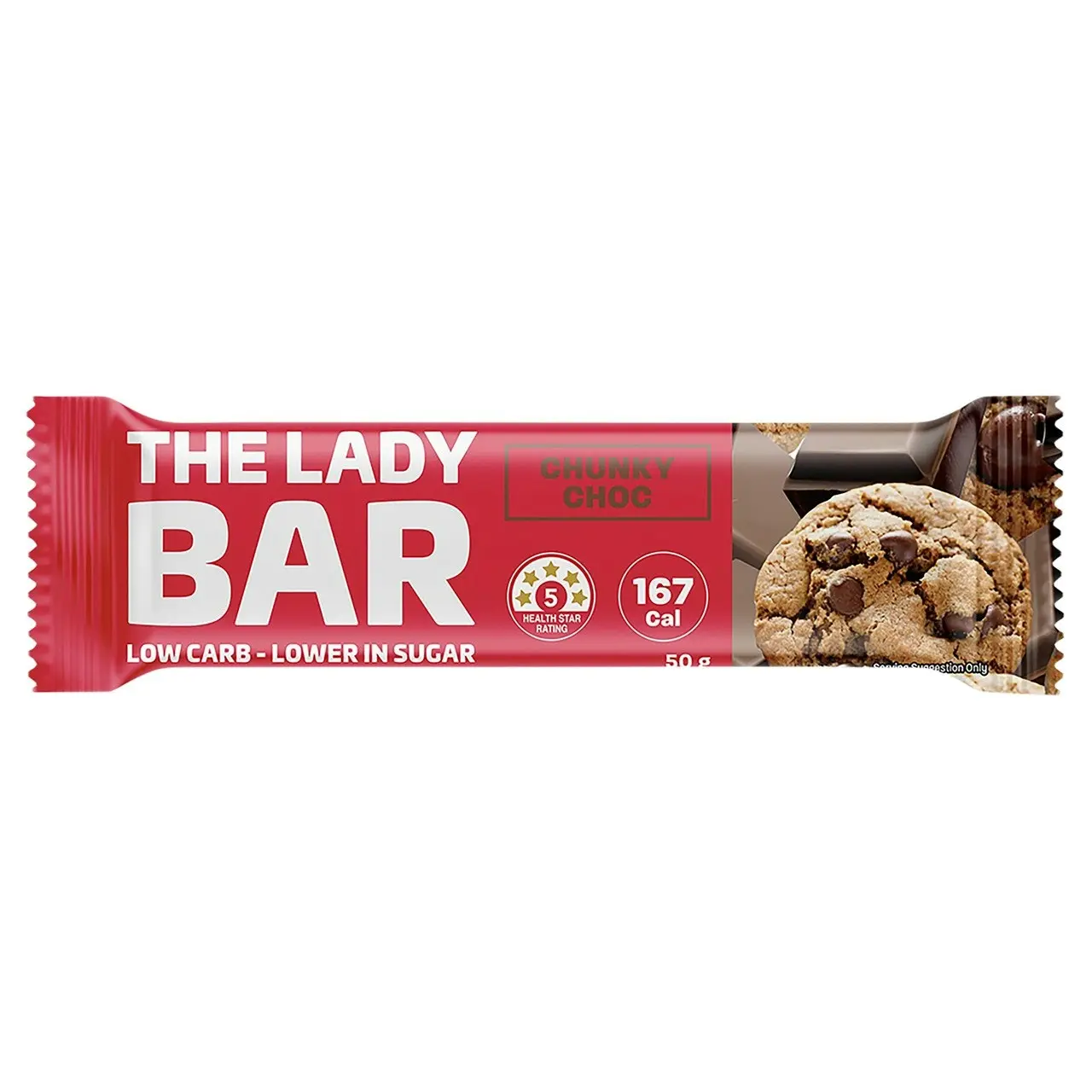 The Lady Bar Chunky Choc 50g