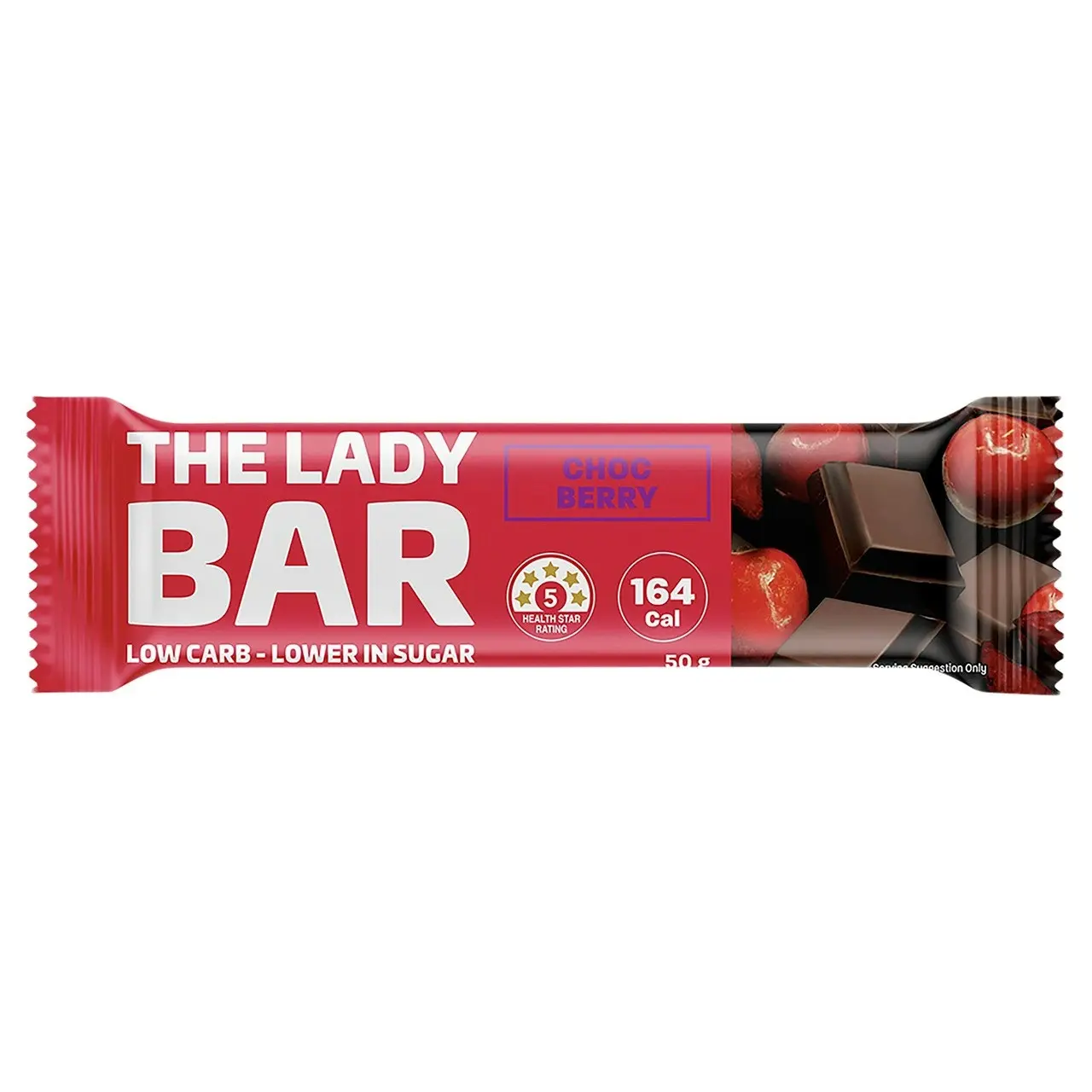 The Lady Bar Choc Berry 50g