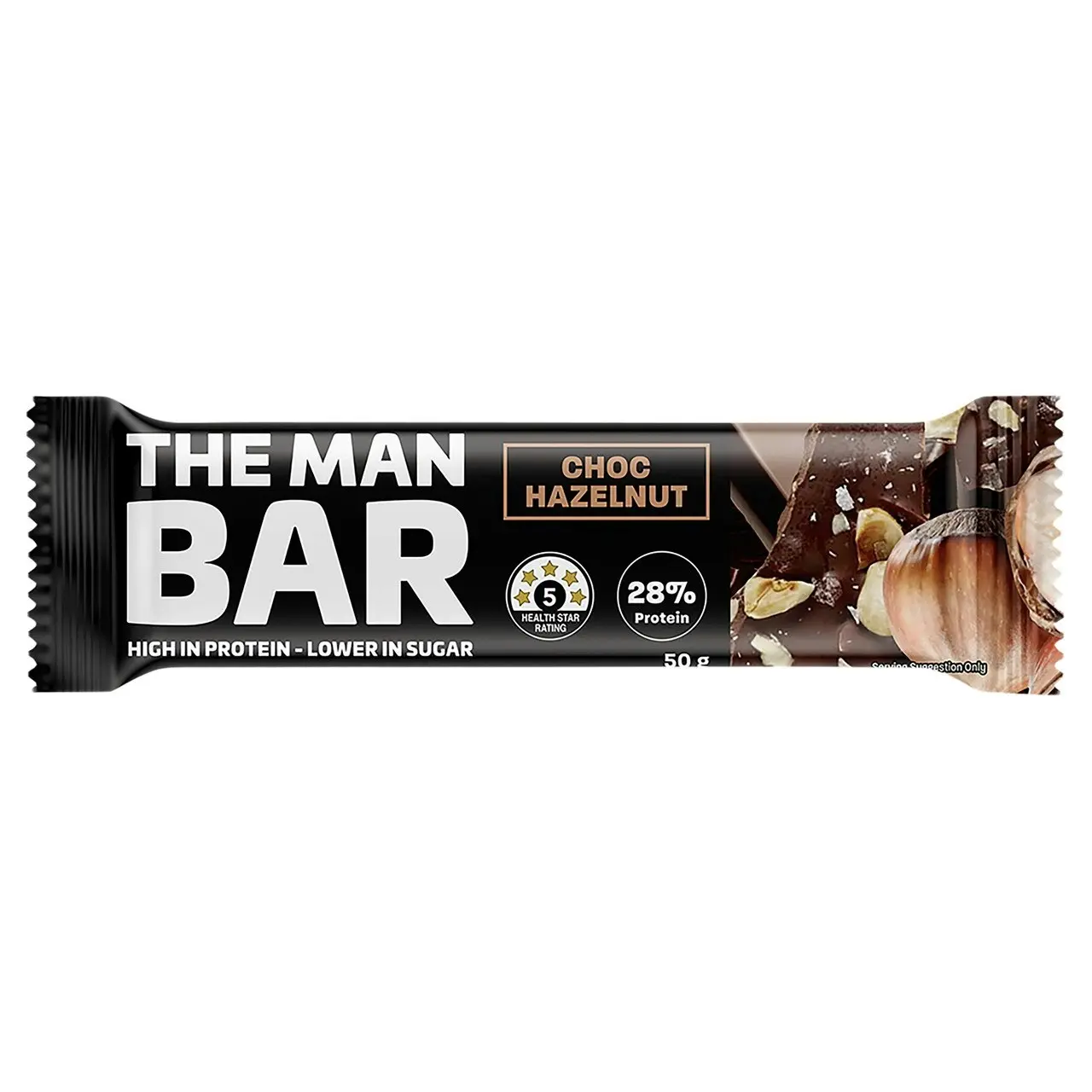 The Man Bar Choc Hazelnut 50g