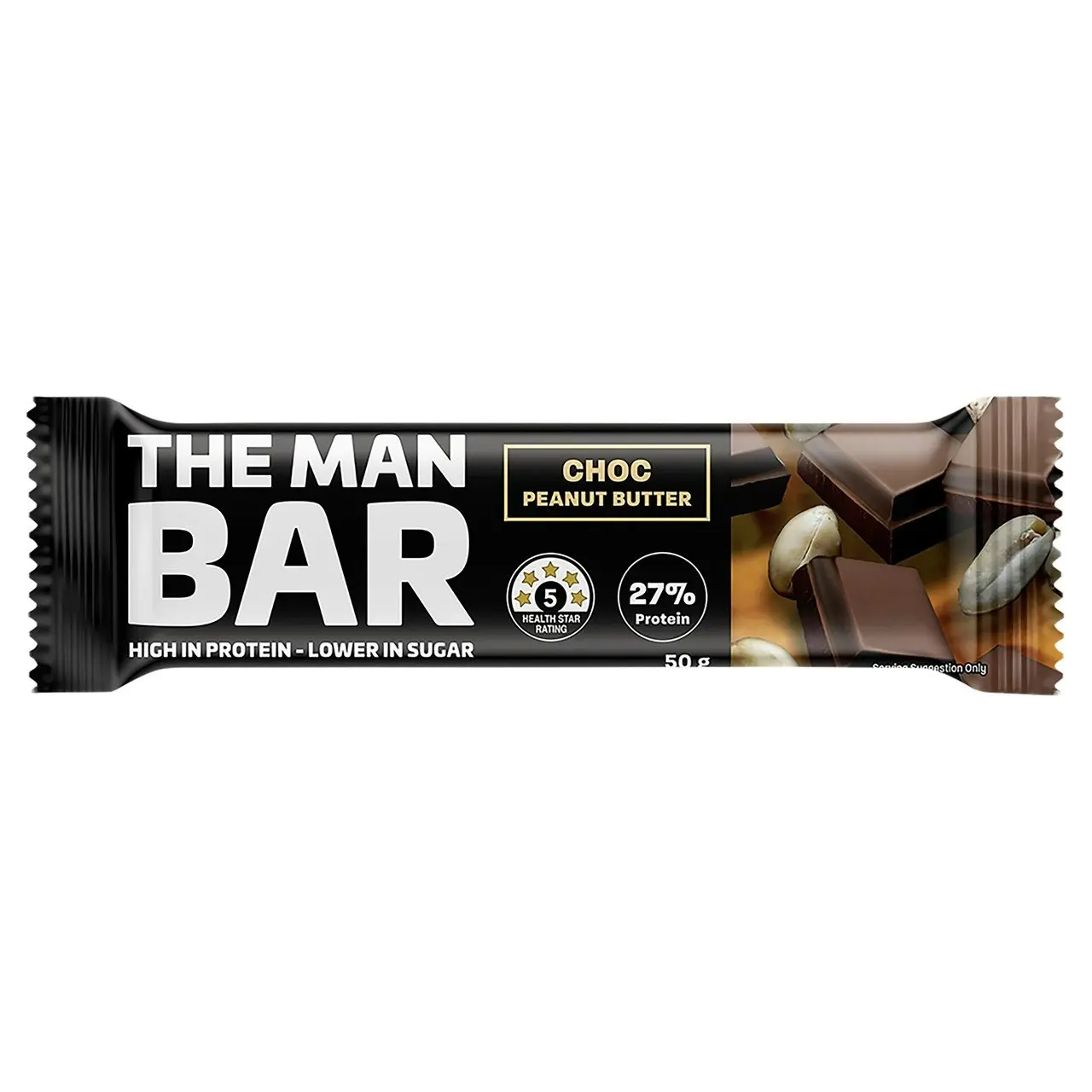 The Man Bar Choc Peanut Butter 50g