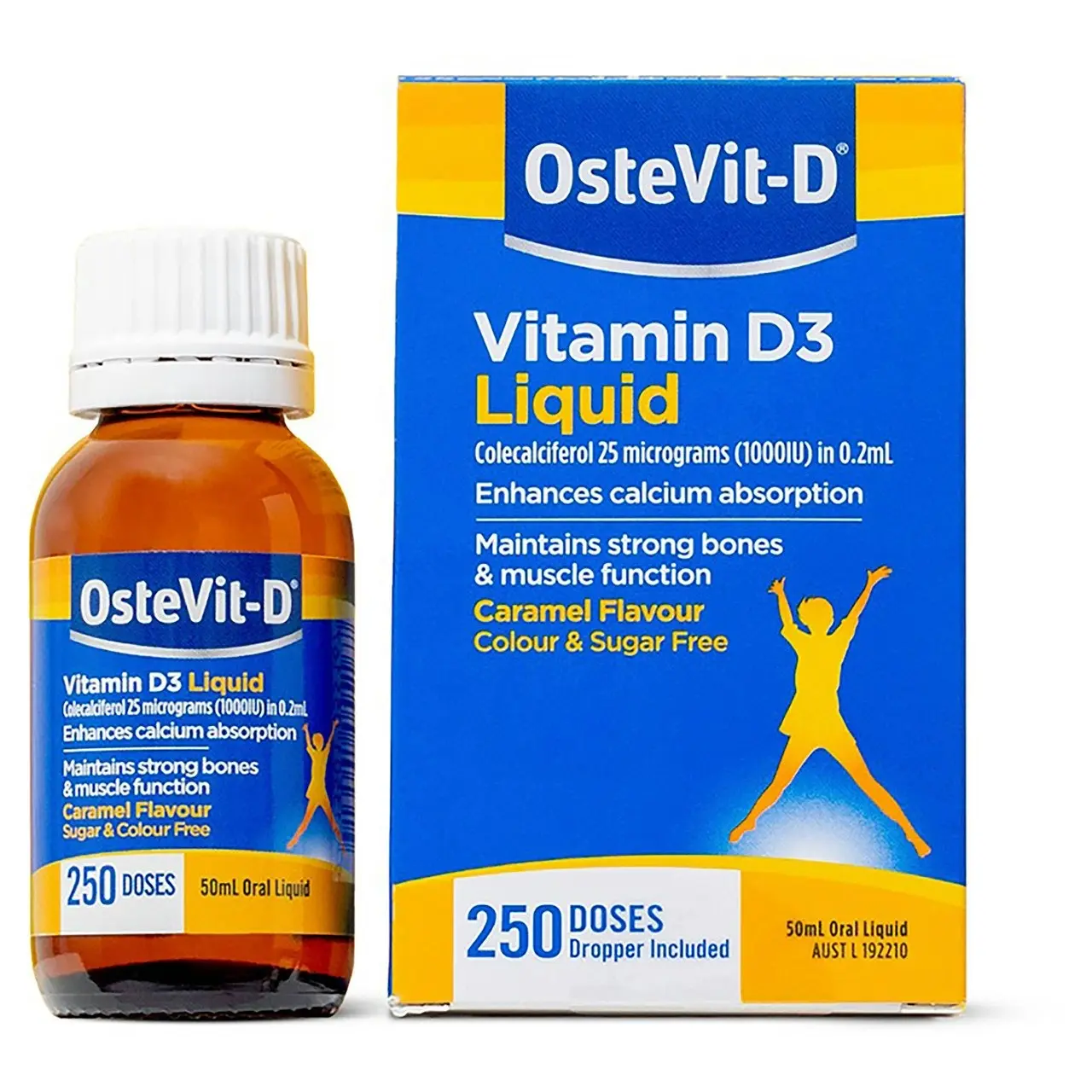 OsteVit-D Vitamin D3 Liquid 50mL