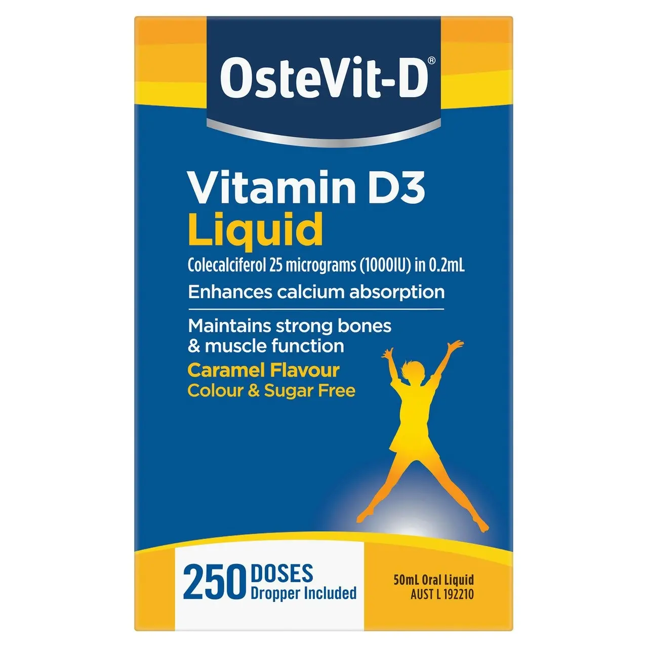 OsteVit-D Vitamin D3 Liquid 50mL