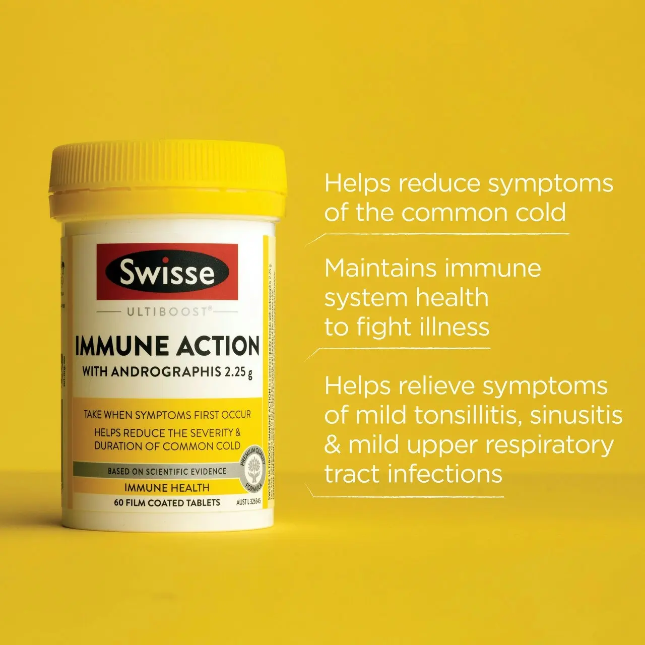 Swisse Ultiboost Immune Action 60 Tablets