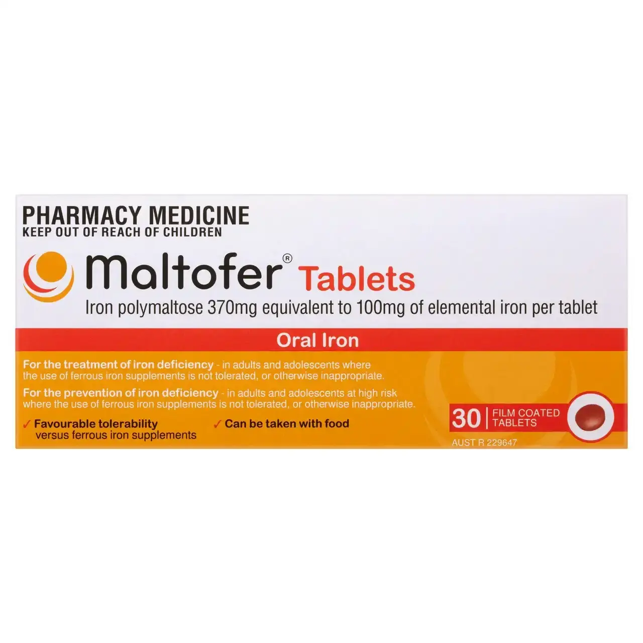 Maltofer Iron 30 Tablets