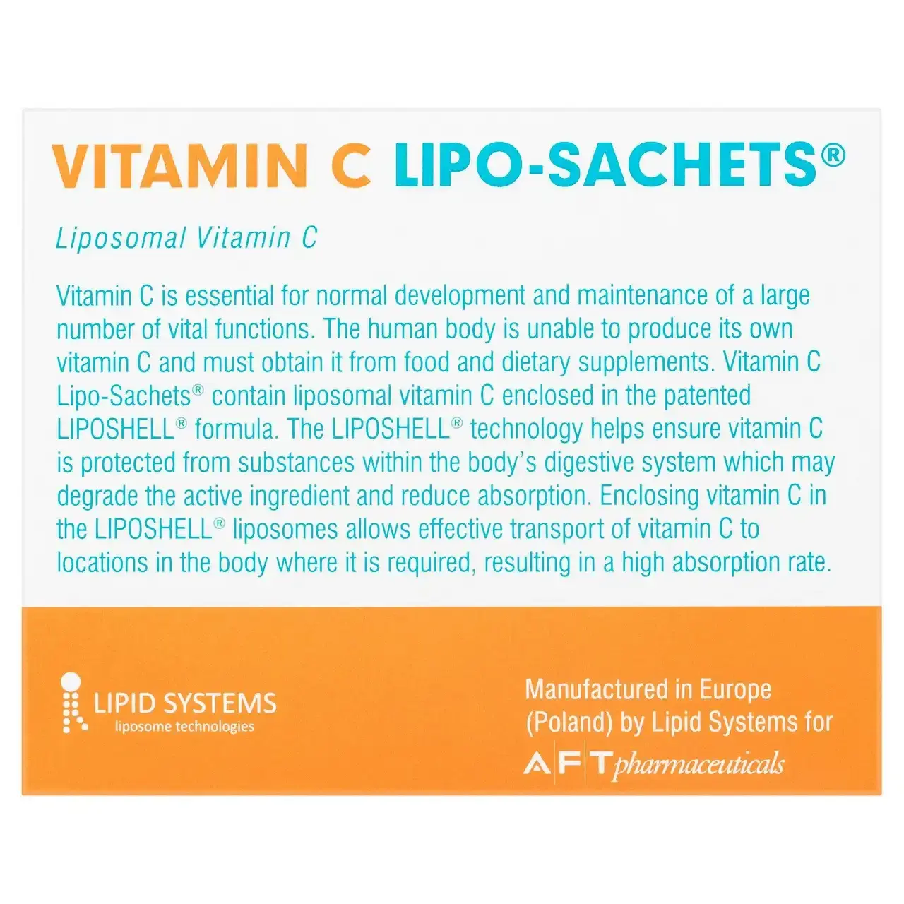 Vitamin C Lipo-Sachets(R) Original Flavour 30 Sachets x 5g