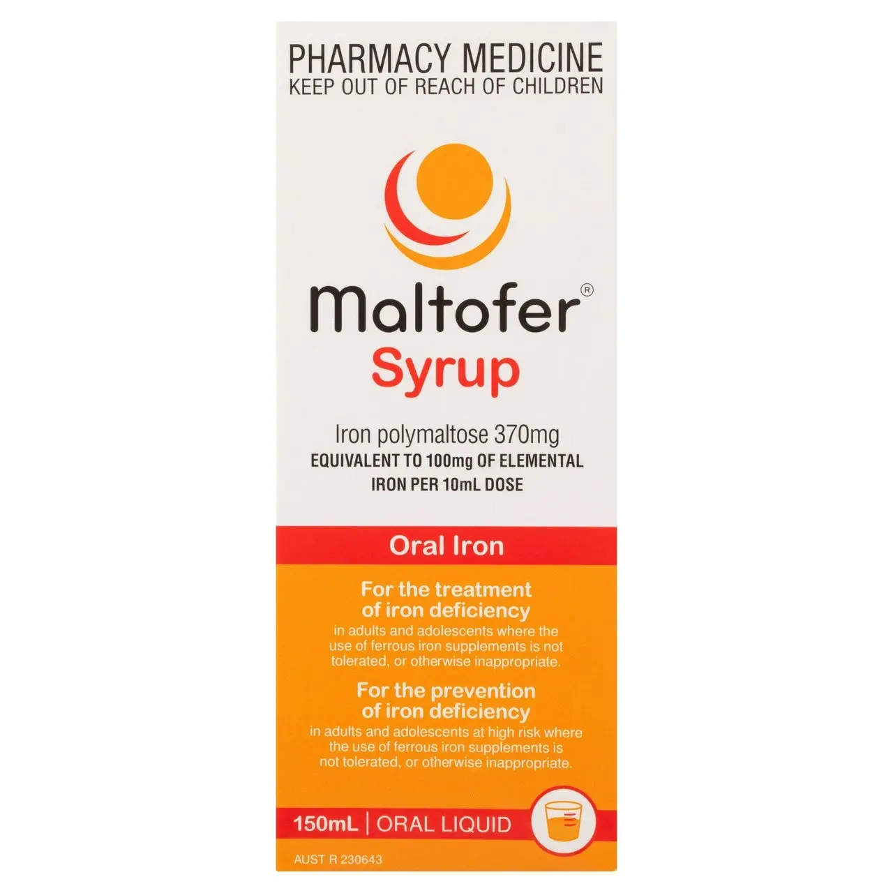 Maltofer Iron Syrup 150ml