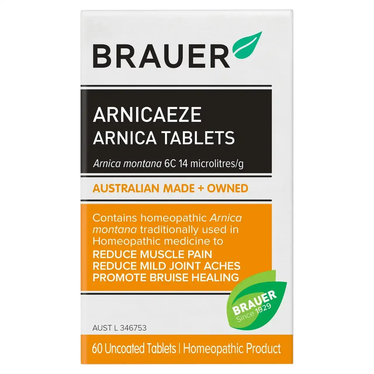 Brauer Arnicaeze Arnica 60 tablets