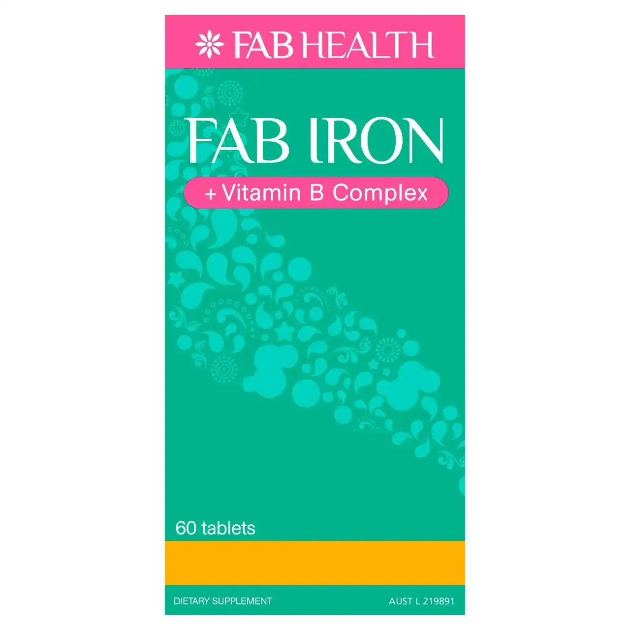 fab IRON + Vitamin B Complex Tablets