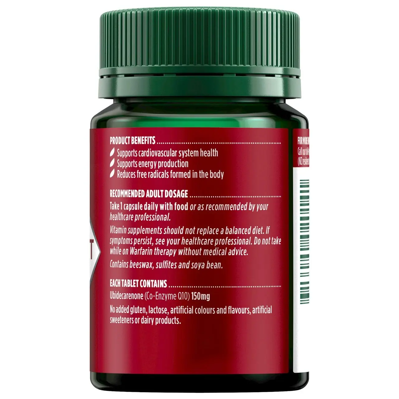 Nature's Own COQ10 150MG Cardio Support