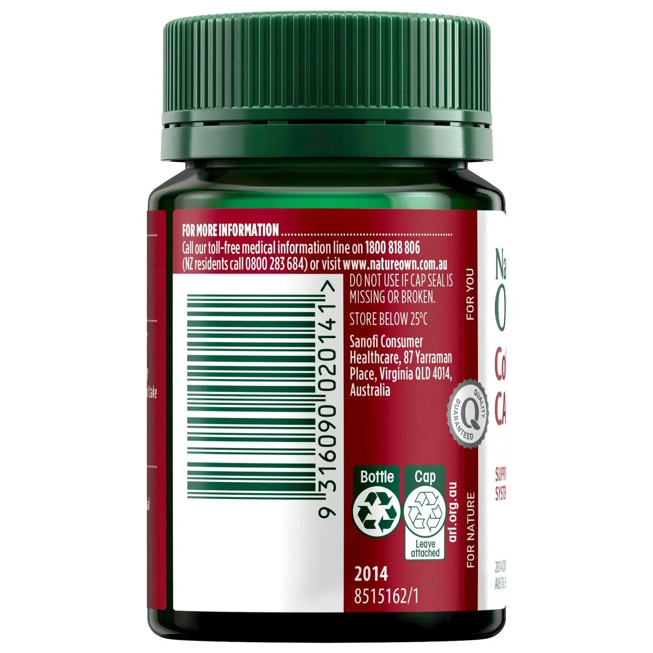 Nature's Own COQ10 150MG Cardio Support