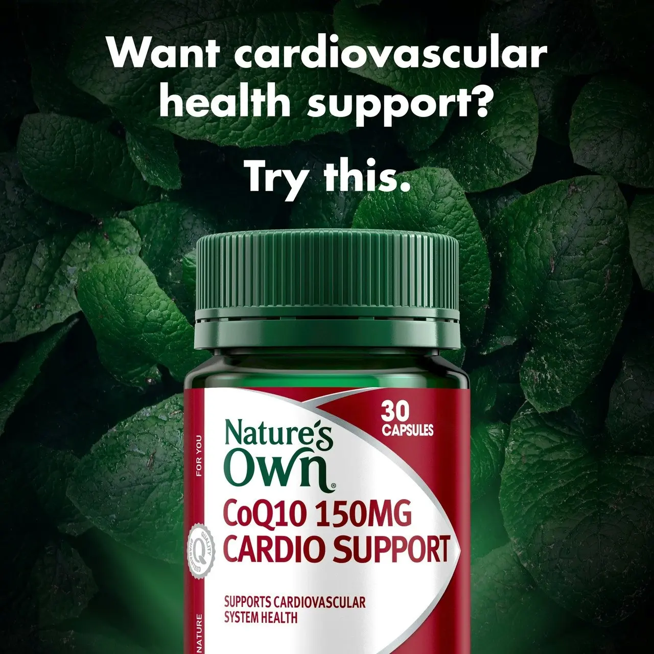 Nature's Own COQ10 150MG Cardio Support