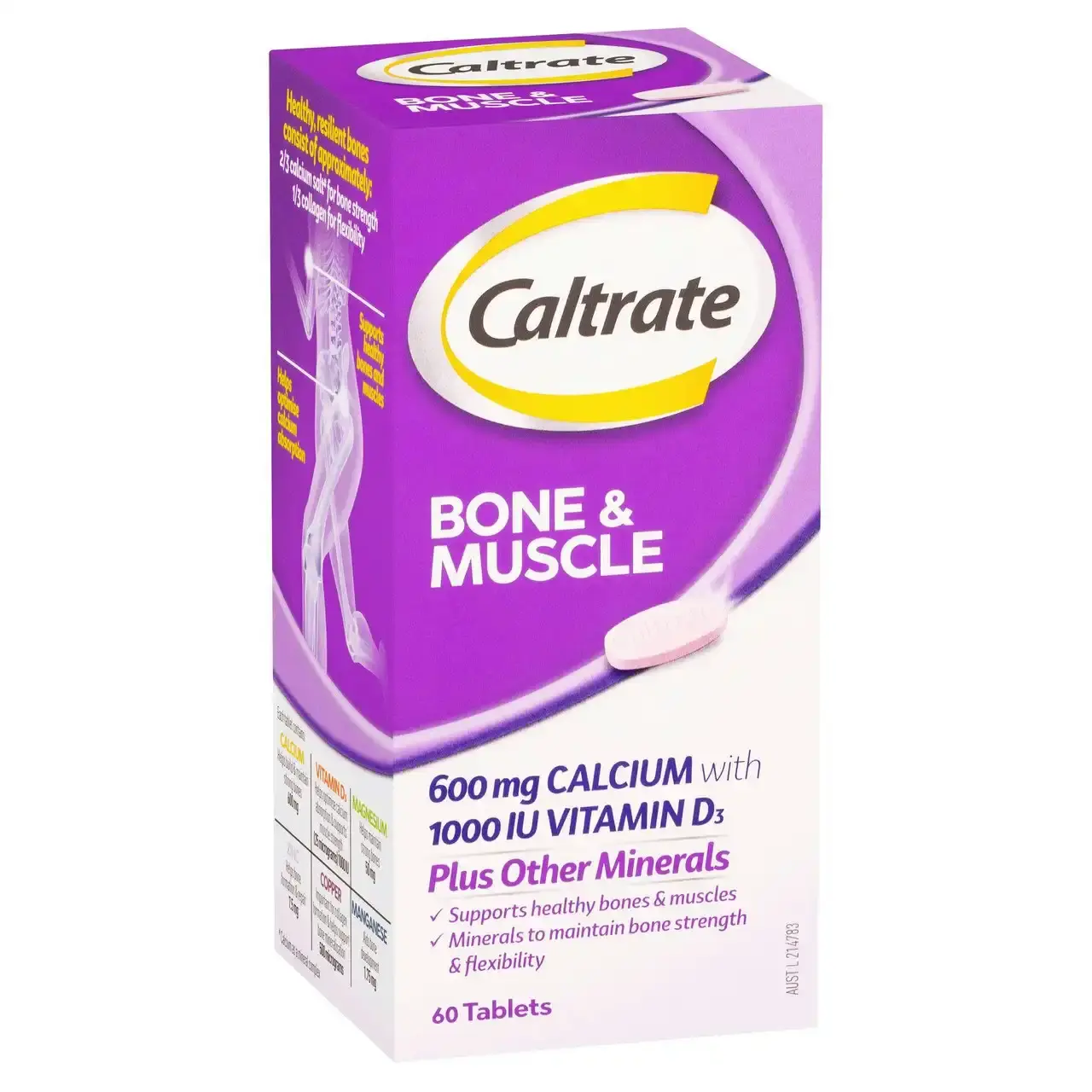 Caltrate Bone & Muscle 60 Tablets