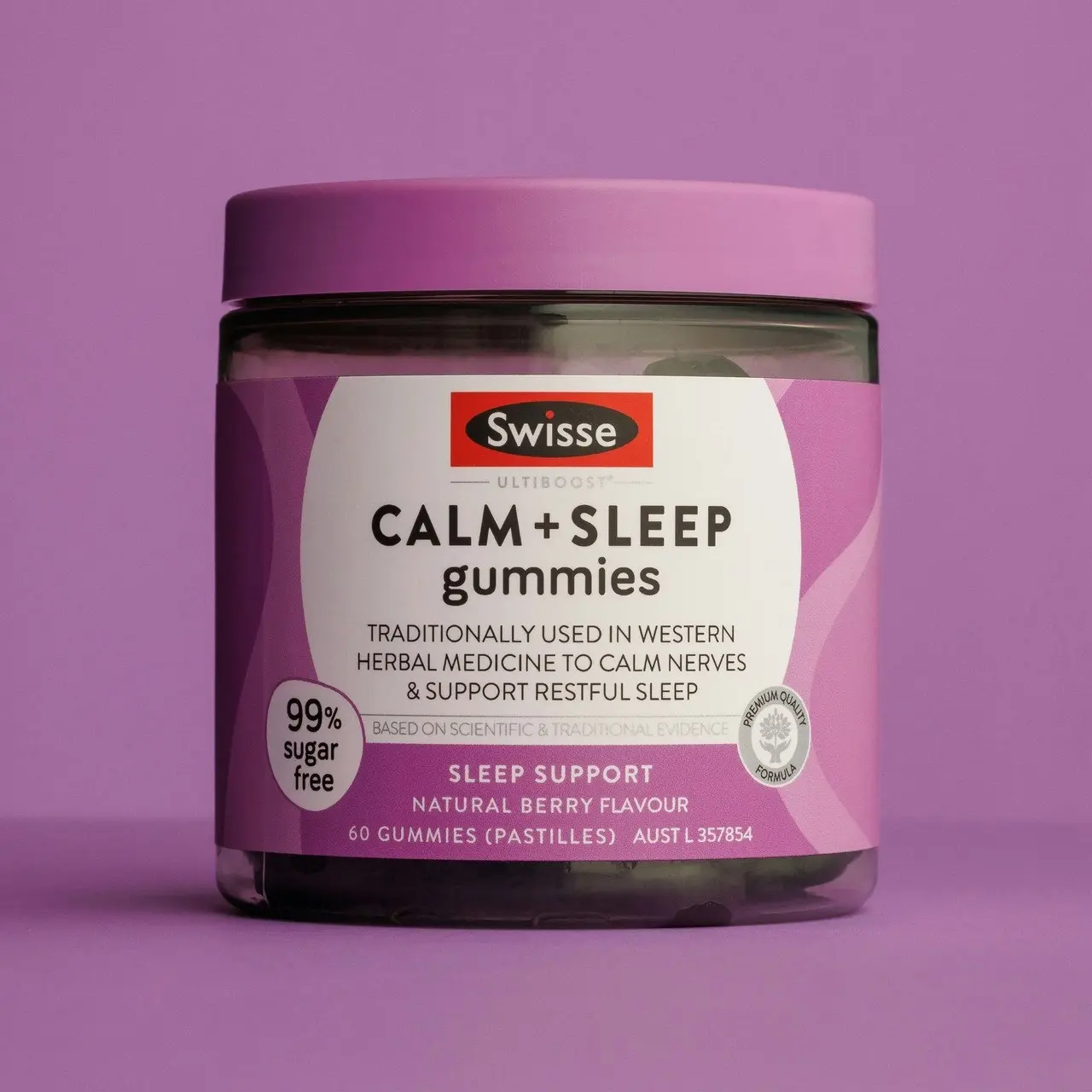 Swisse Ultiboost Calm + Sleep Gummies 60 Pack