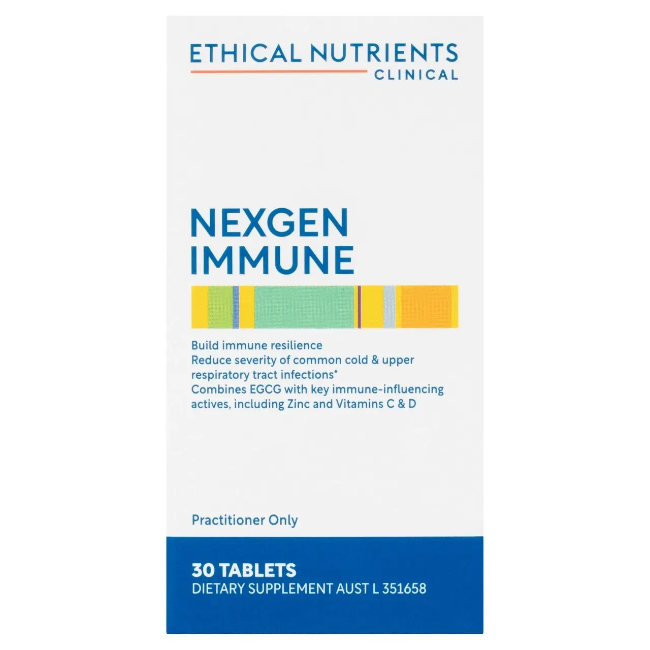 Ethical Nutrients Clinical NexGen Immune 30 Tablets