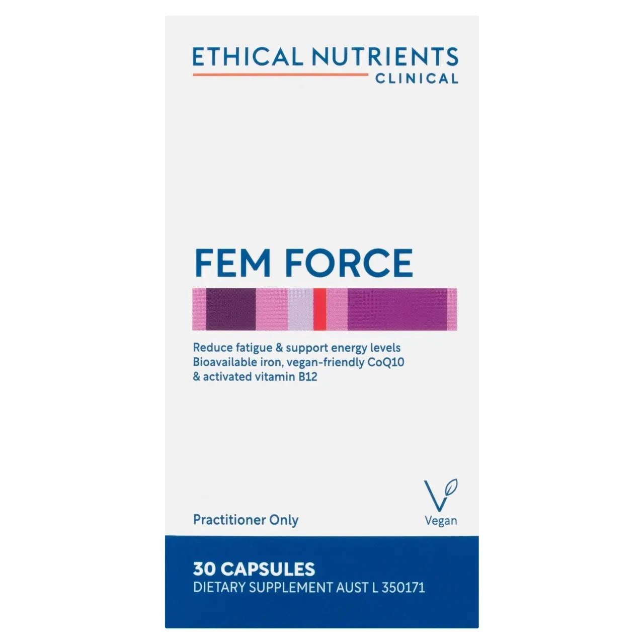 Ethical Nutrients Clinical Fem Force 30 Capsules