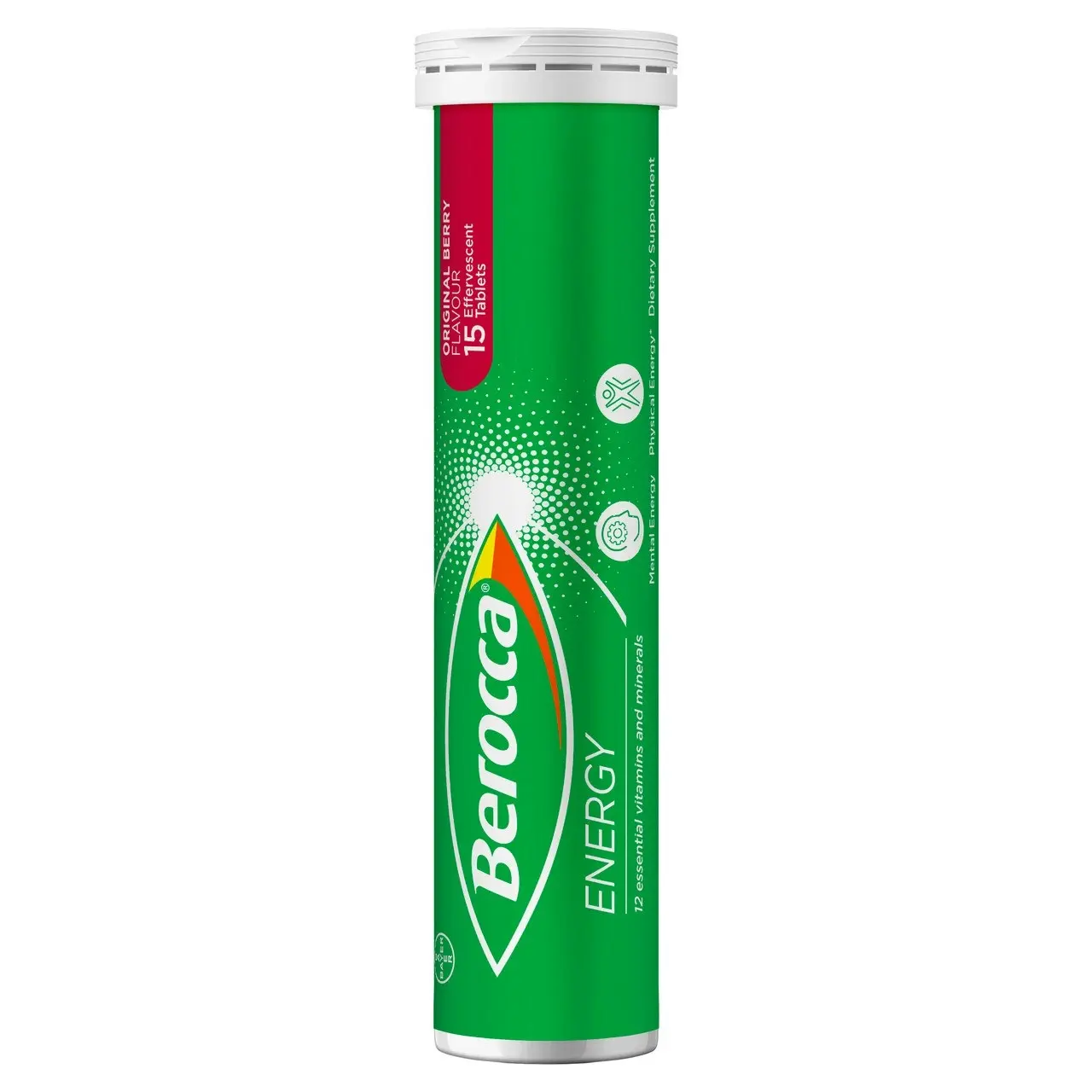 Berocca Energy Vitamin B & C Original Berry Flavour Effervescent Tablets 45 Pack