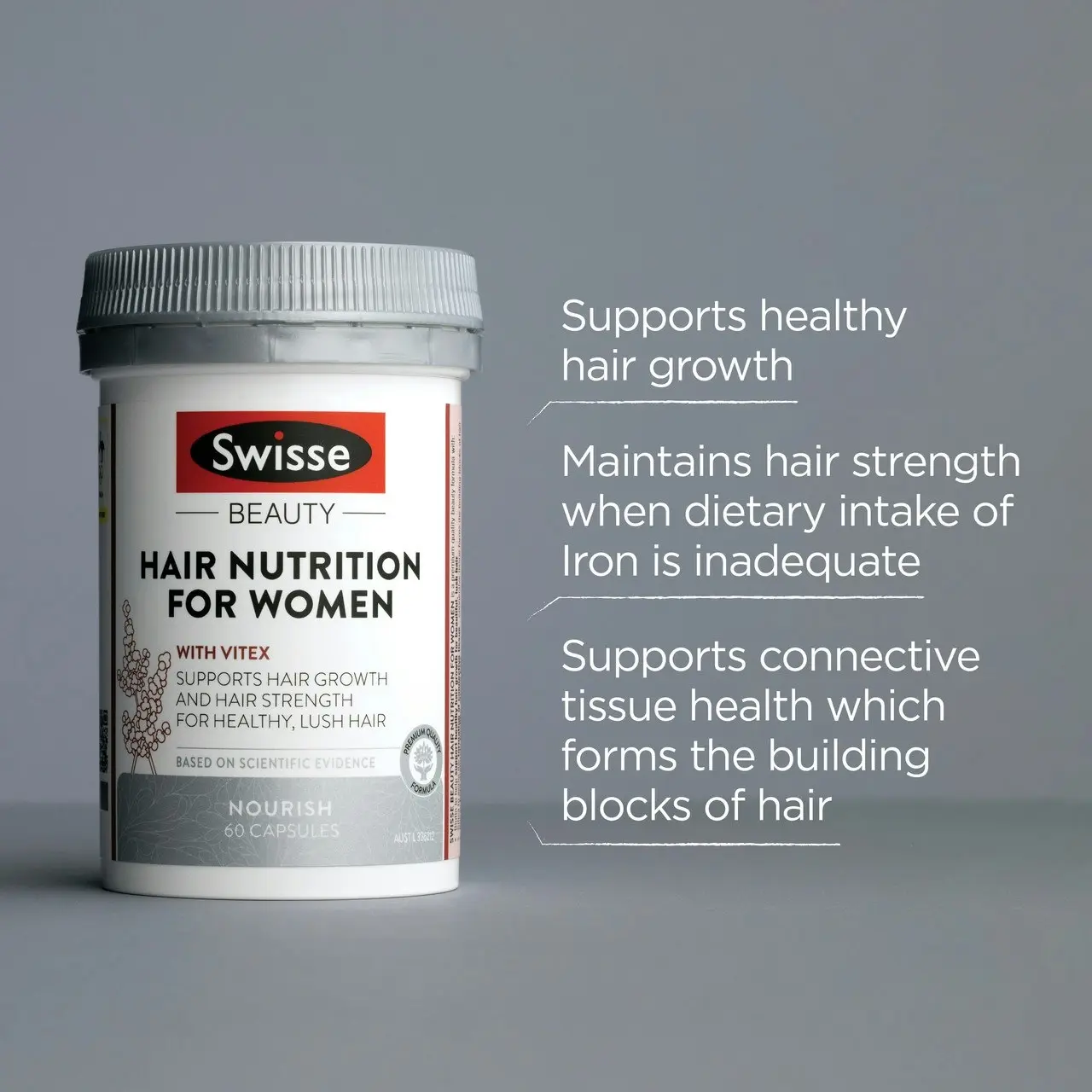 Swisse Beauty Hair Nutrition For Women 60 Capsules