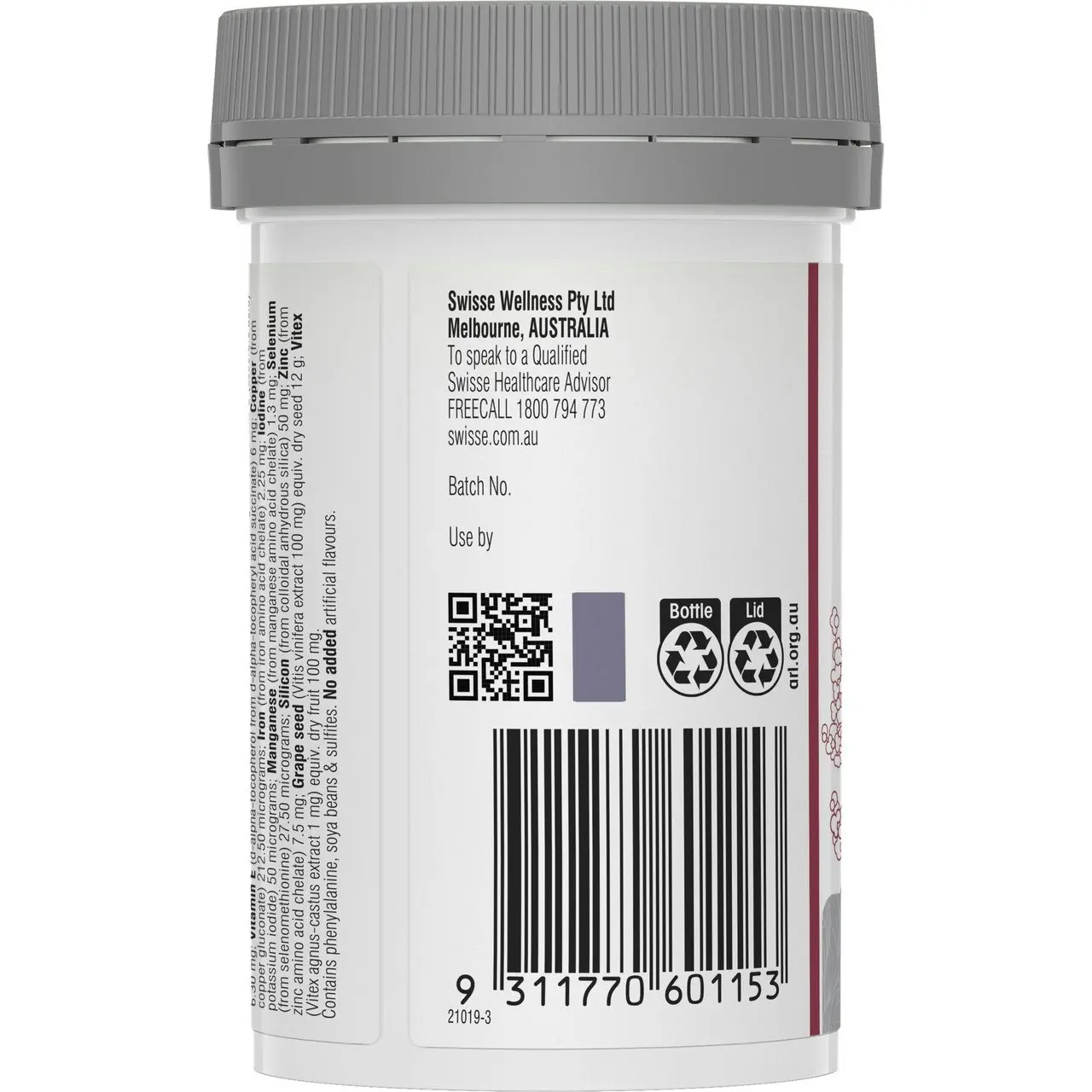 Swisse Beauty Hair Nutrition For Women 60 Capsules