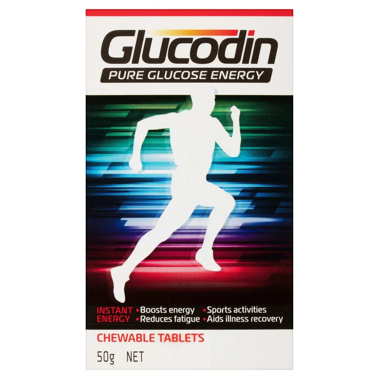 Glucodin Pure Glucose Energy Chewable Tablets 50g