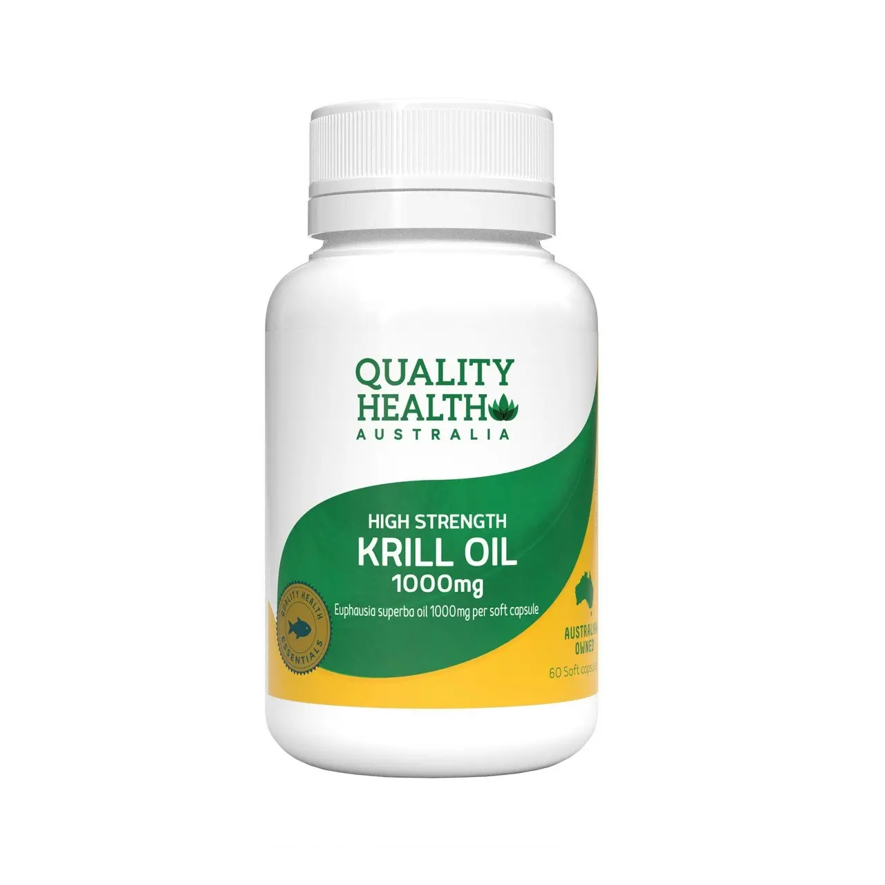 Quality Health Australia High Strength Krill Oil 1000mg 60s