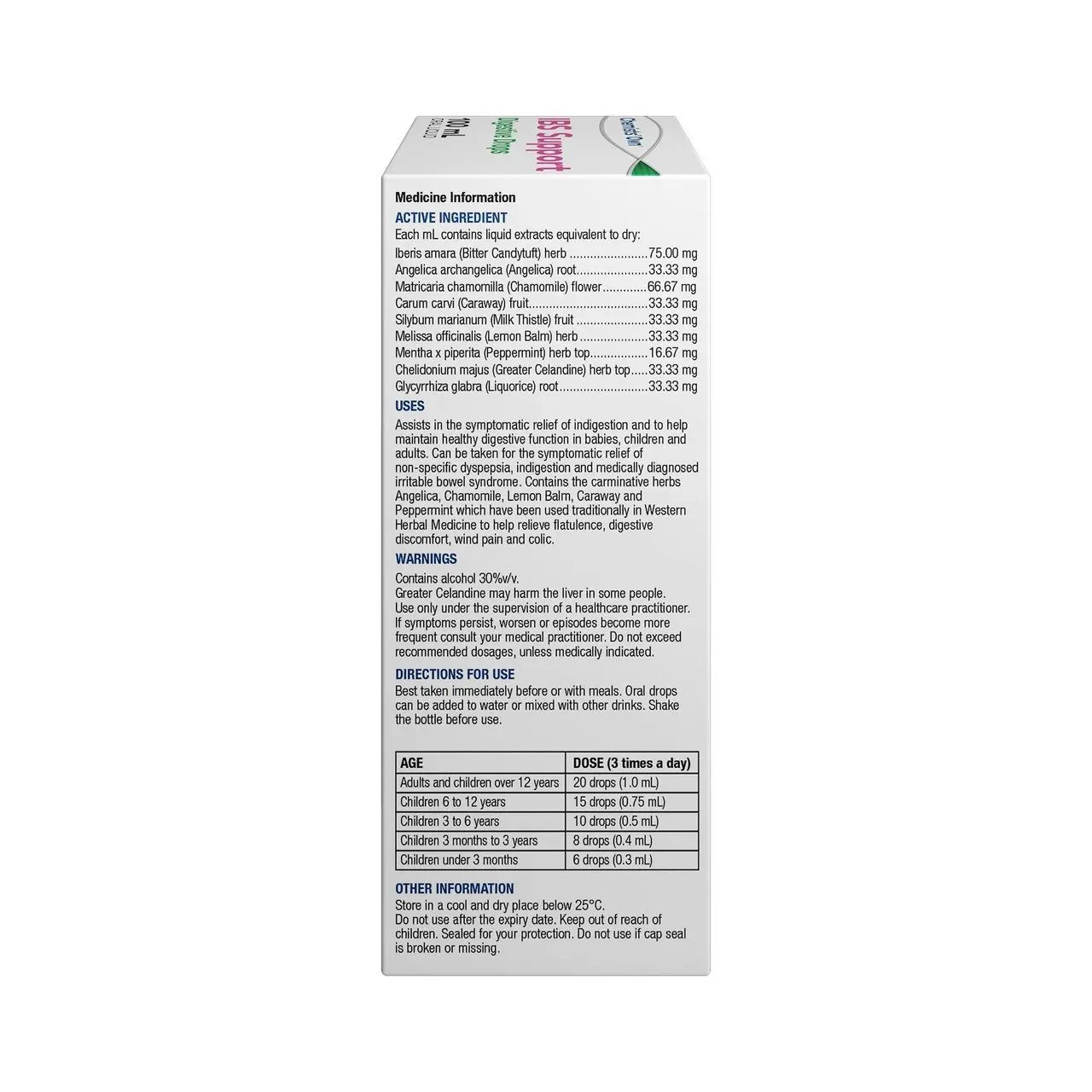 Chemists' Own IBS Support Digestive Drops 100mL