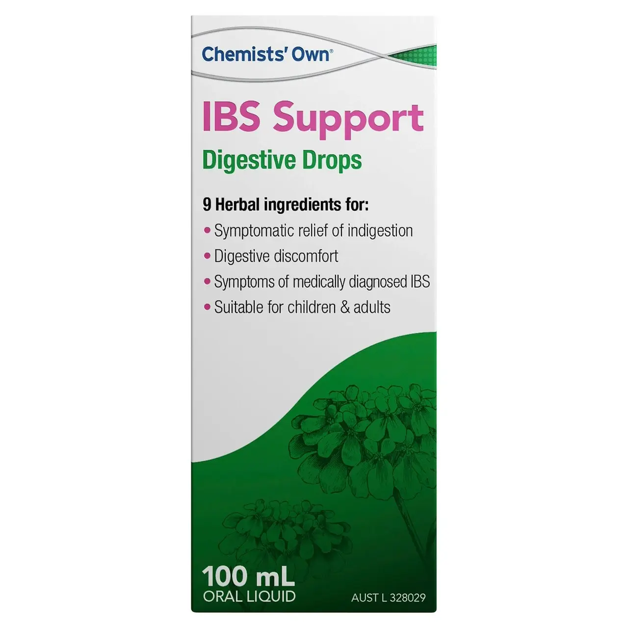 Chemists' Own IBS Support Digestive Drops 100mL