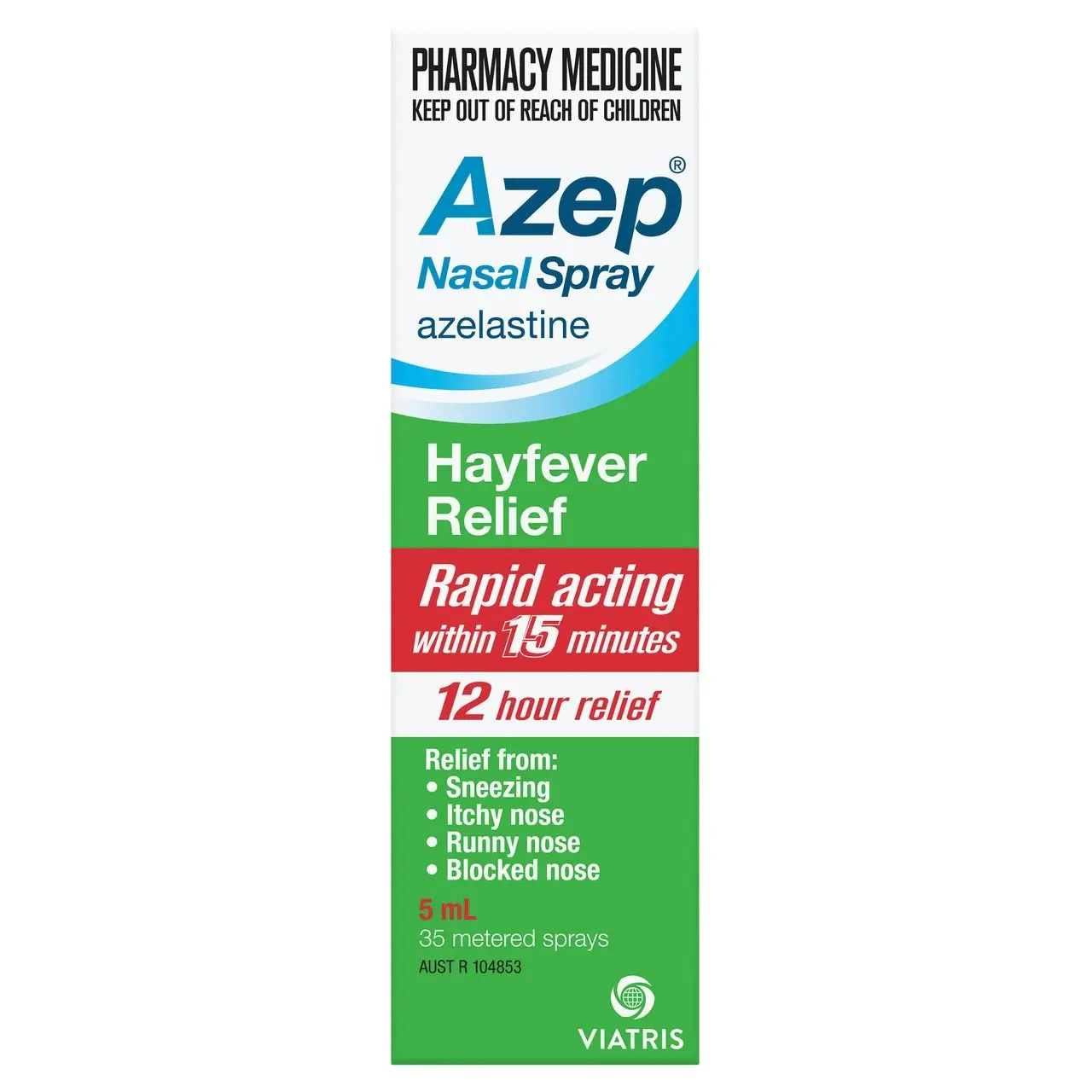 AZEP(R) Nasal Spray 5mL