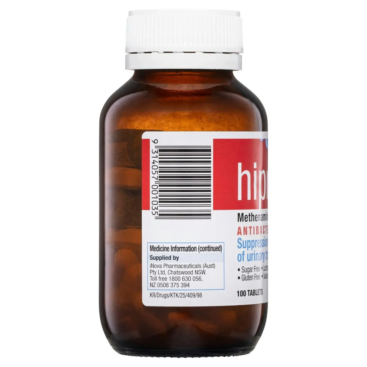 HIPREX Antibacterial 100 Tablets