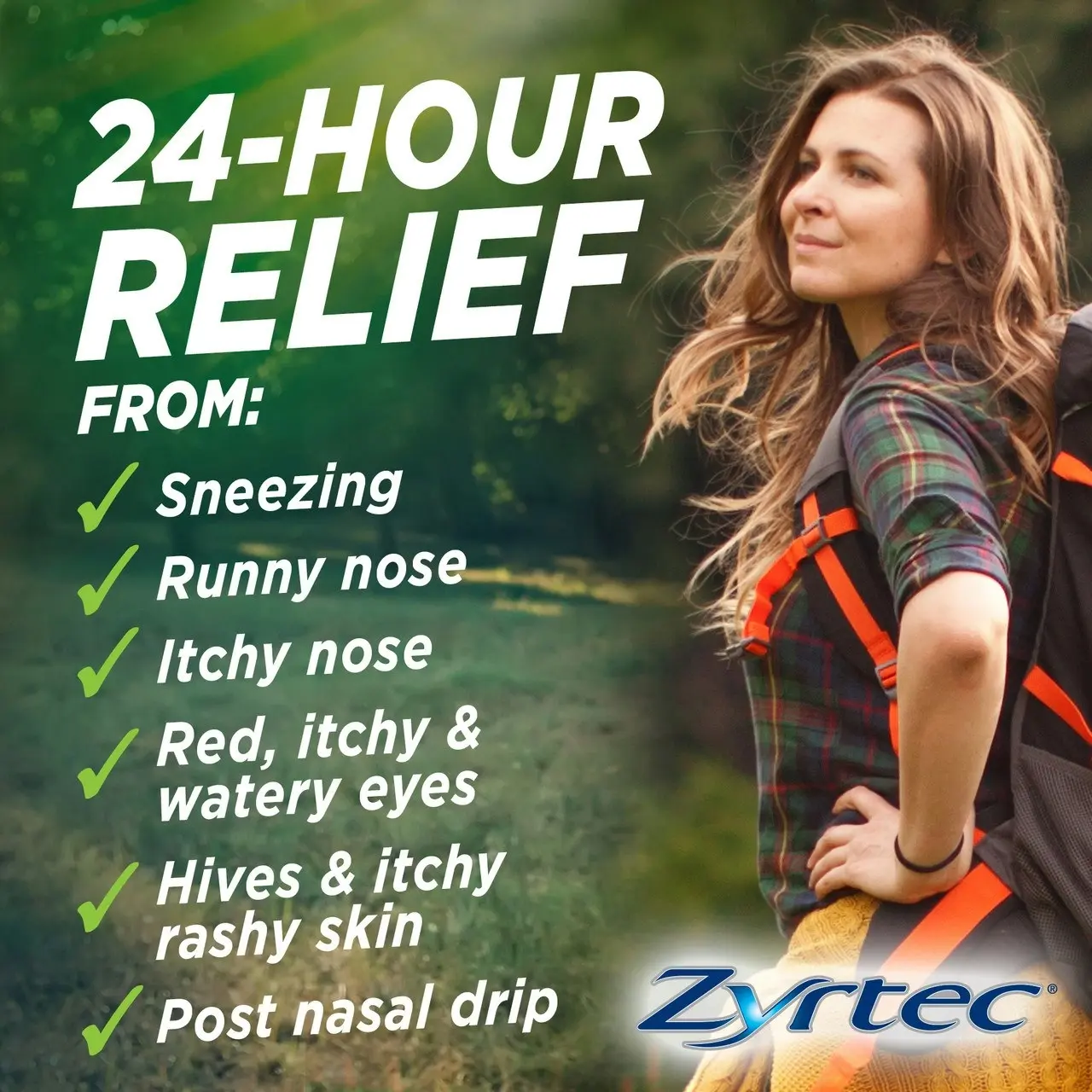 Zyrtec Rapid Acting Hayfever & Allergy Relief Antihistamine Liquid Capsules 14 Pack