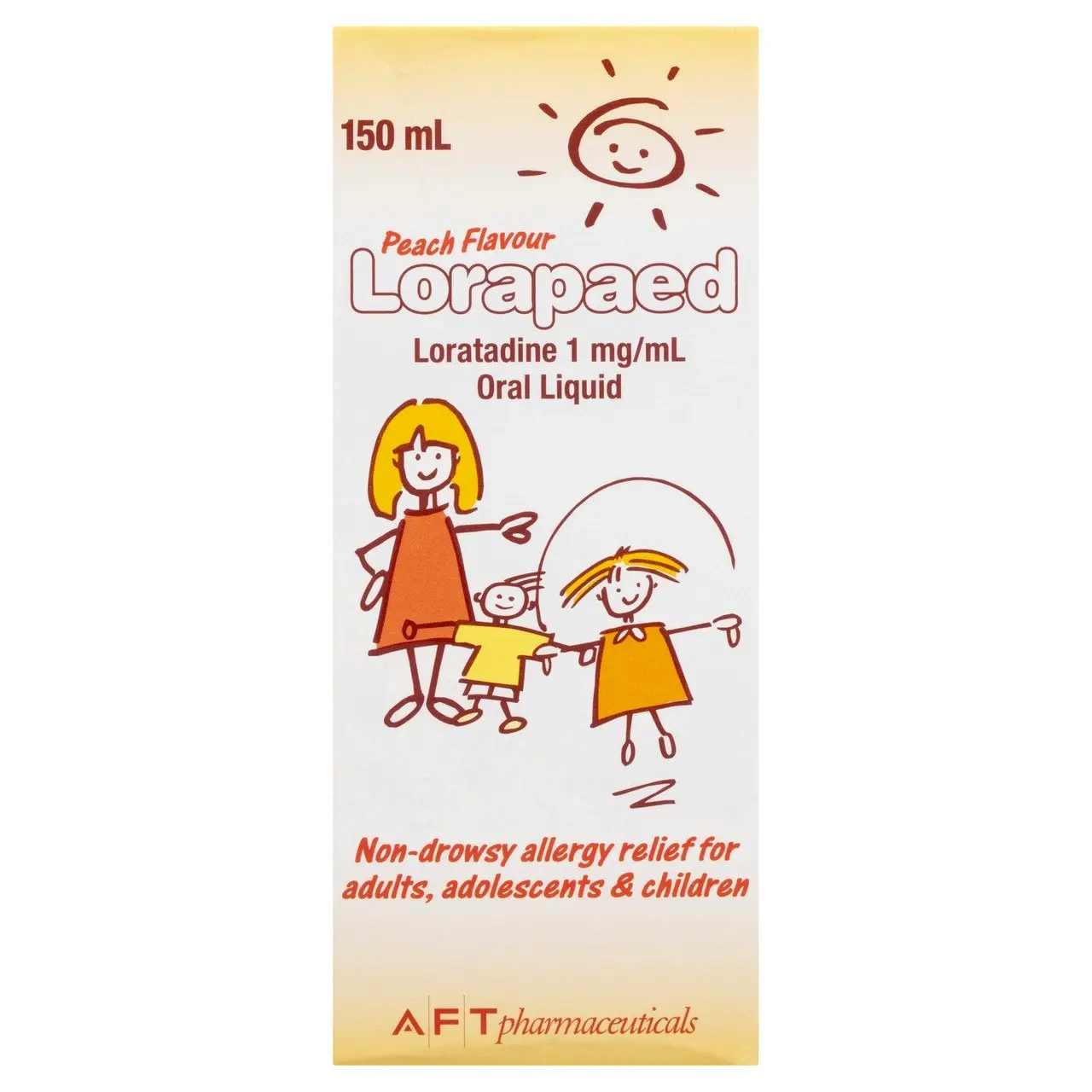 Lorapaed(R) Liquid Peach Flavour 150mL