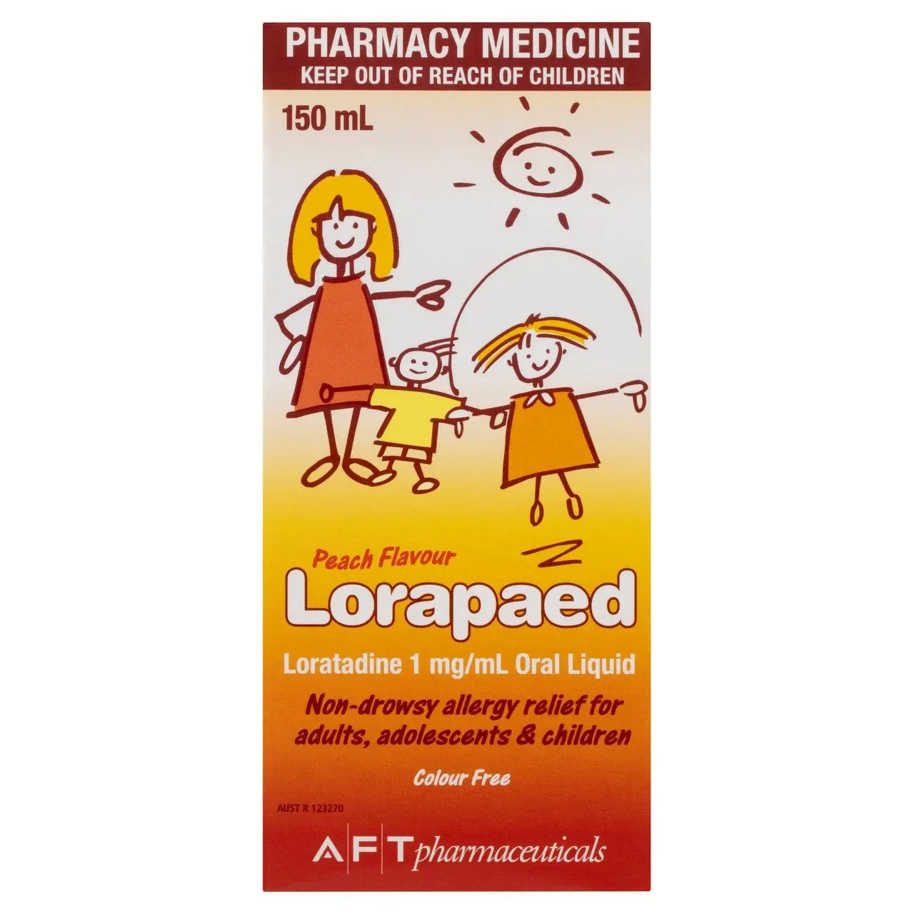 Lorapaed(R) Liquid Peach Flavour 150mL