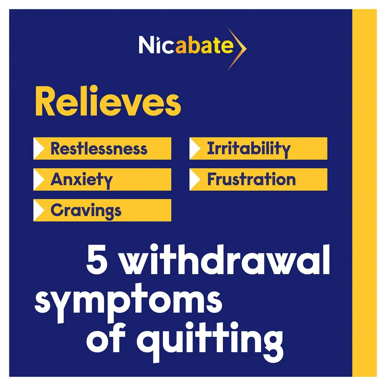 Nicabate Clear Patch Stop Smoking Transdermal drug delivery system Nicotine 7mg 7 Pack