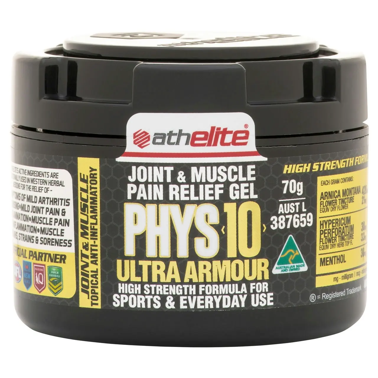 Athelite Joint And Muscle Pain Relief Gel 70g