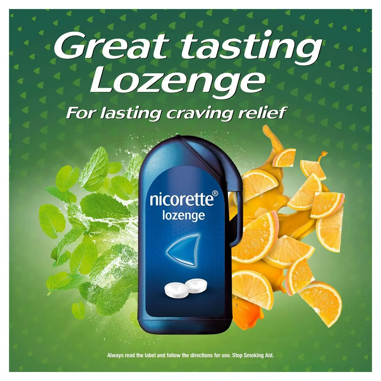 Nicorette Quit Smoking Extra Strength Nicotine Lozenge Fruitdrops 8 x 20 Pack